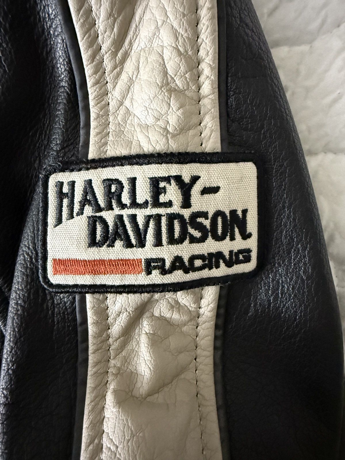 Harley Davidson Harley Davidson Enduro Womens Leather Racing Jacket Size L / US 10 / IT 46 - 5 Thumbnail
