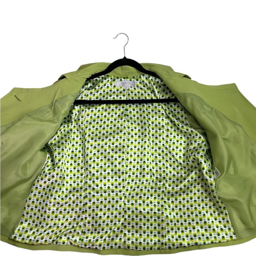 Elie Tahari Tahari l Lime Green Retro Blazer Jacket 18W Size XXL / US 16-18 / IT 52-54 - 7 Thumbnail