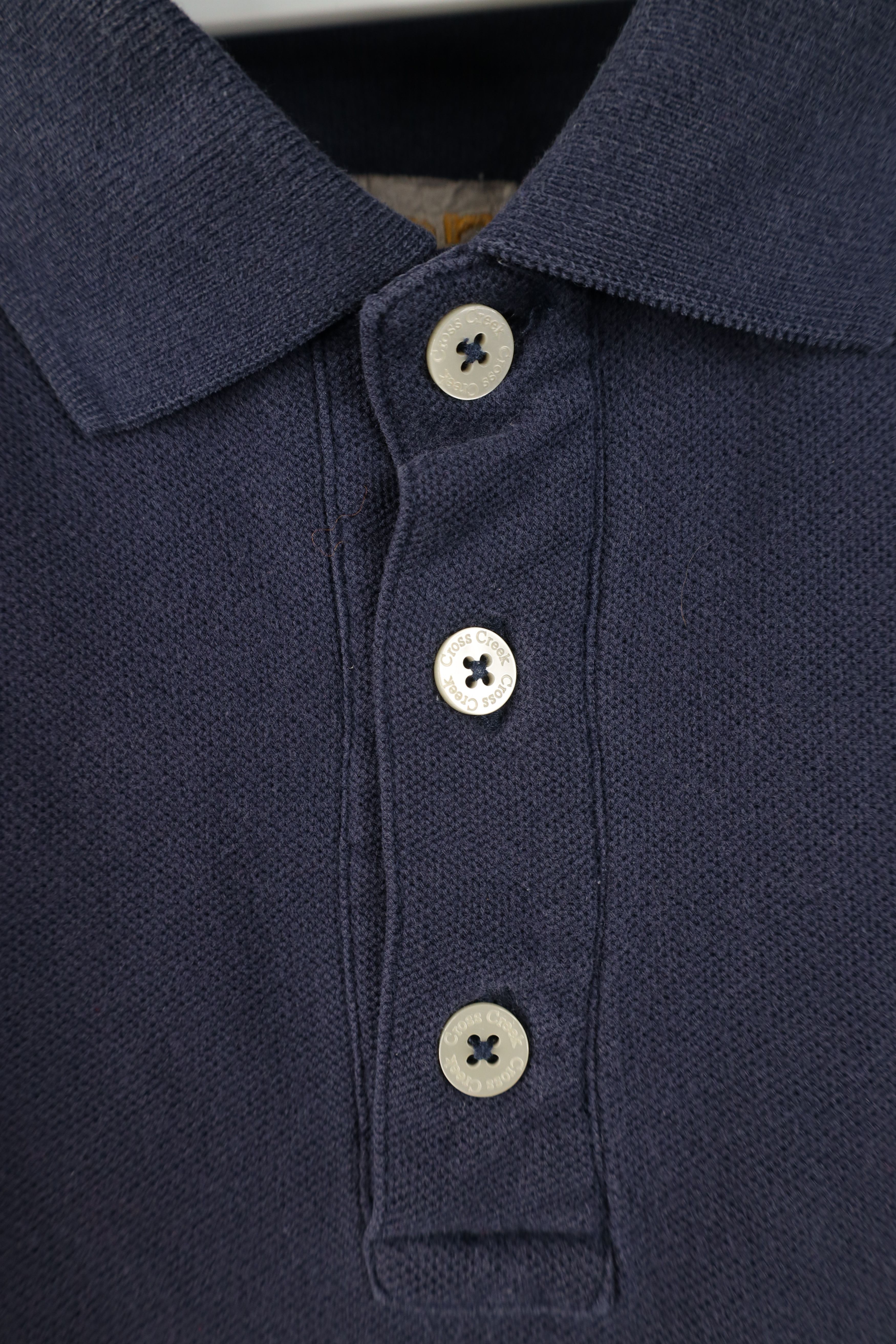 Vintage Vintage 90s Spell University of Michigan Golf Polo Go Blue Size US L / EU 52-54 / 3 - 5 Thumbnail