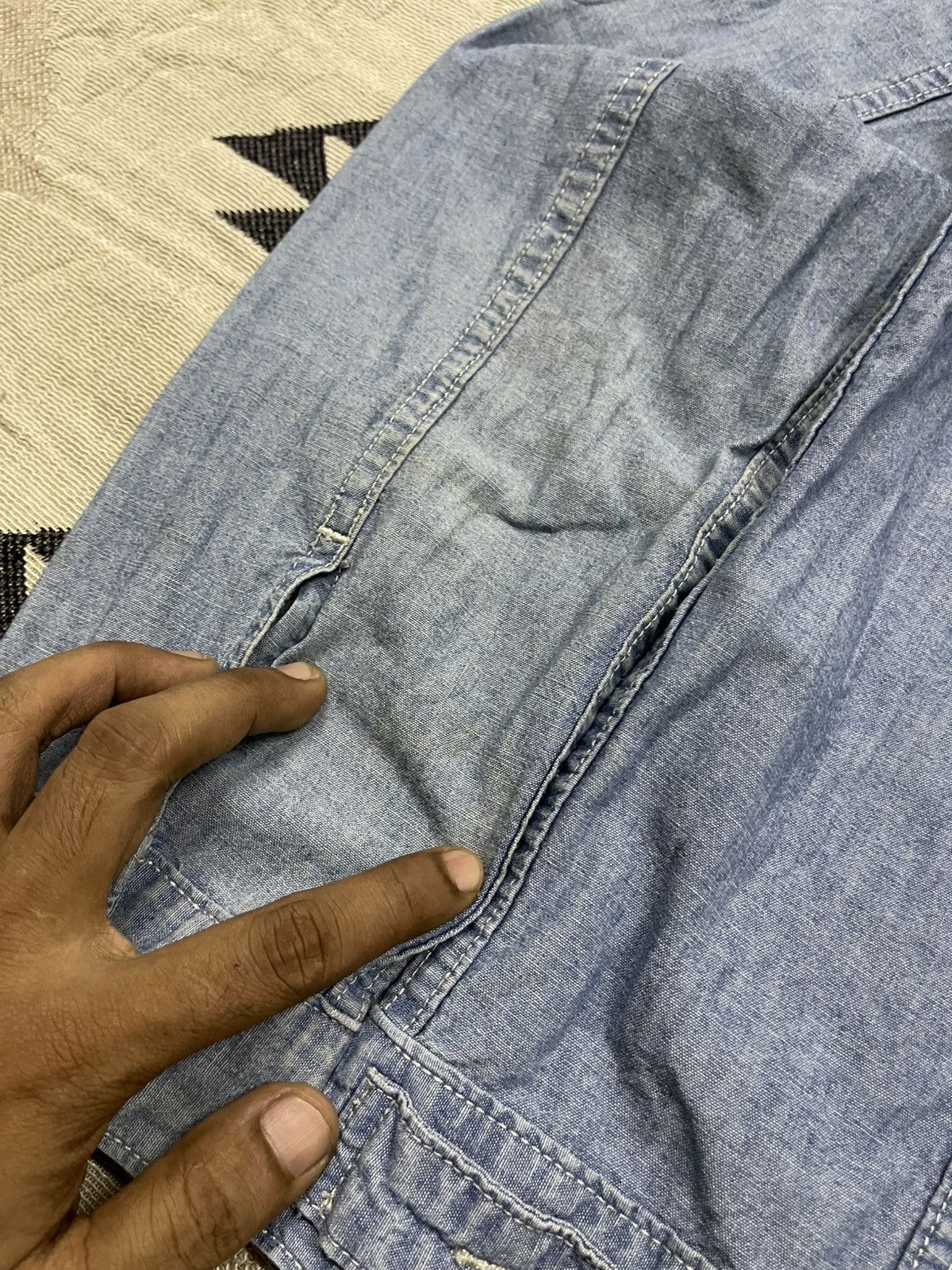 Levi's 2000s LEVIS SOFT DENIM LIGHT JACKET Size US M / EU 48-50 / 2 - 20 Thumbnail