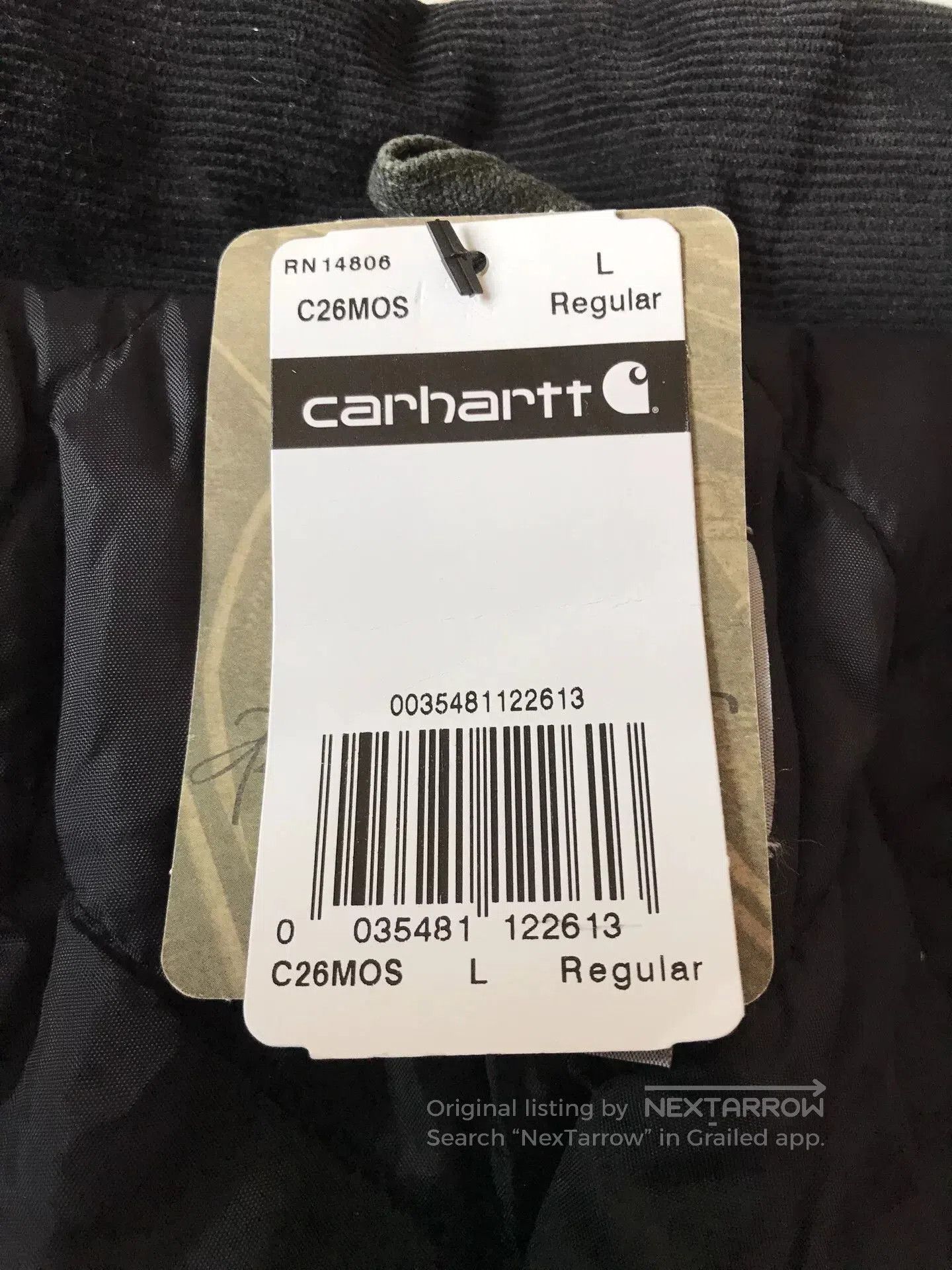 Carhartt Carhartt C26 MOS Canvas Work Jacket. Size US L / EU 52-54 / 3 - 8 Thumbnail