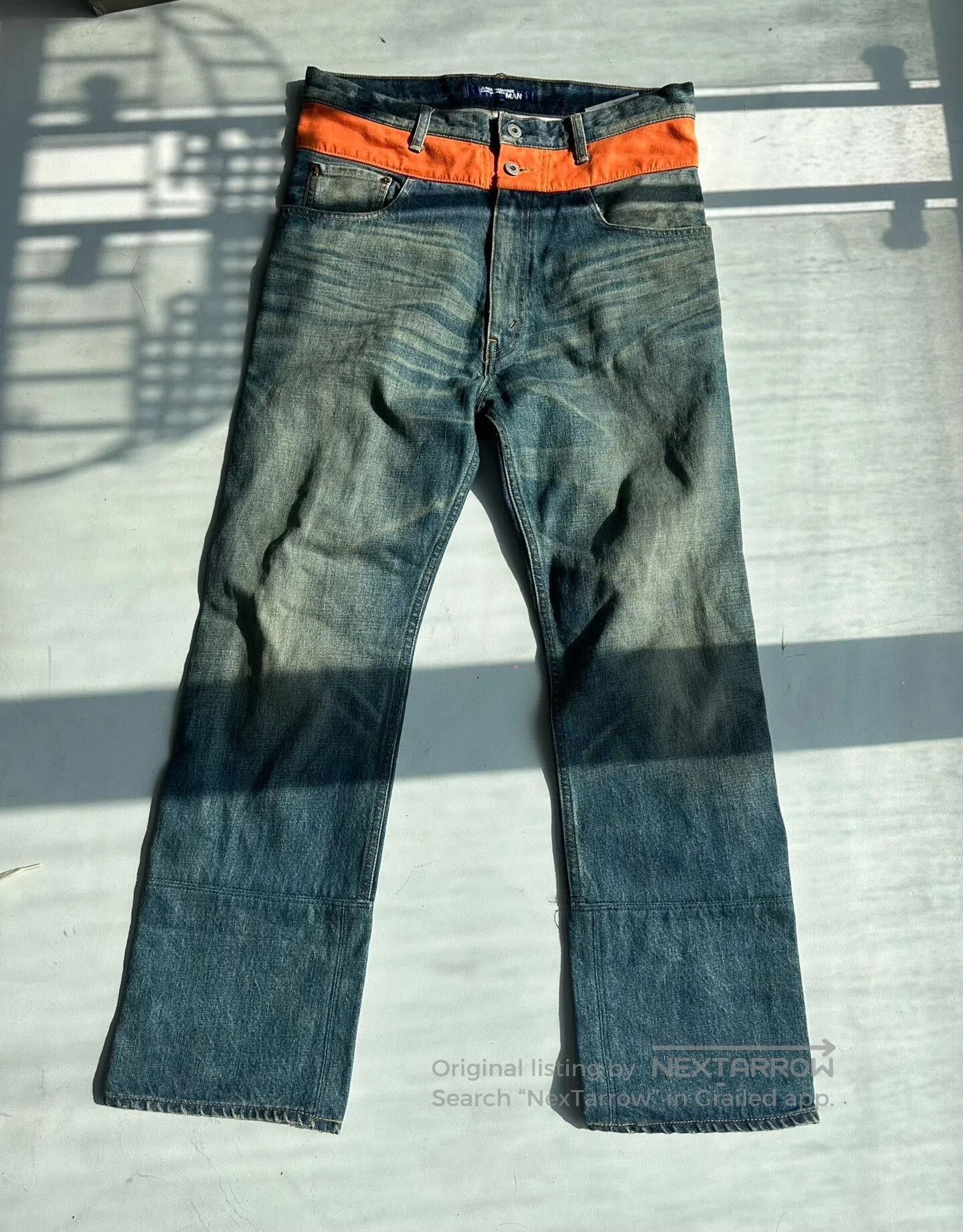 Junya Watanabe Junya Watanabe Patchwork Denim Pants. Size US 26 / EU 42 - 1 Thumbnail