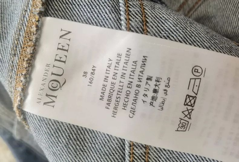 Alexander McQueen Alexander McQUEEN size 38 Denim dress 2505-Nextarrow Size M / US 6-8 / IT 42-44 - 6 Thumbnail