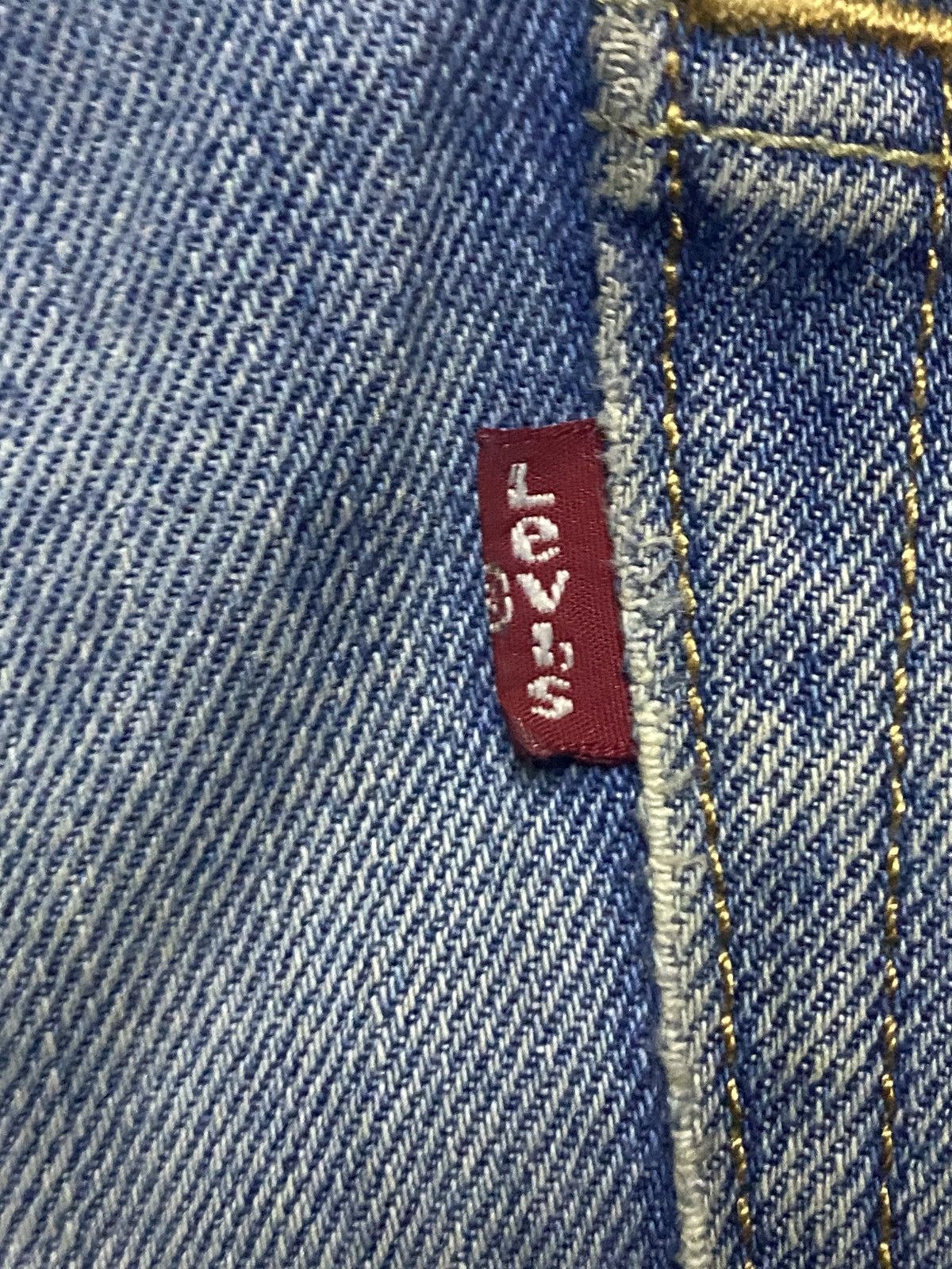 Levi's Vintage Levis 514 light Wash Faded Distressed Jeans Size US 36 / EU 52 - 13 Thumbnail