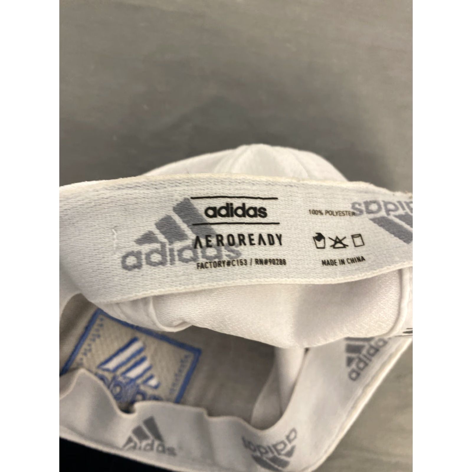Adidas Adidas Golf Hat Mens S/M Blue White Stretch Fit Cap Casual/Summer -Mens Size ONE SIZE - 7 Thumbnail