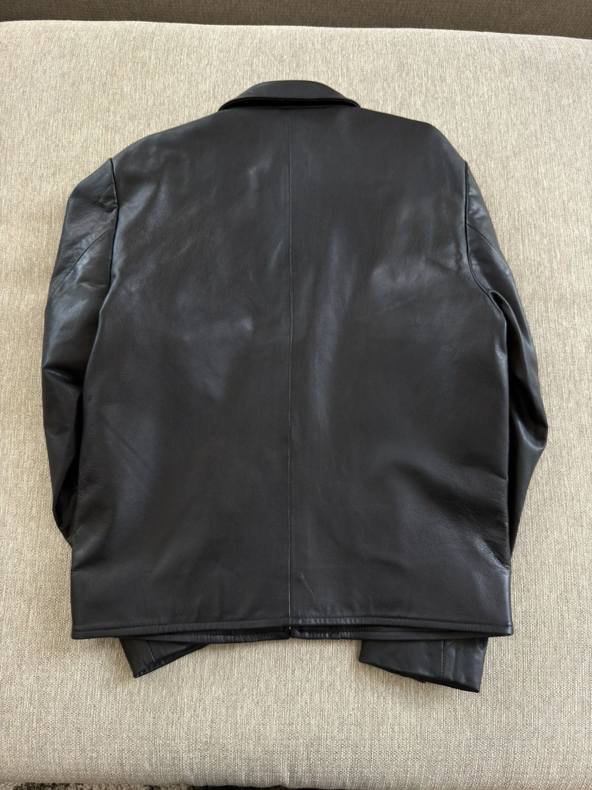 Sandro NWT Sandro Leather Zip Up Jacket Medium $1585 Size US M / EU 48-50 / 2 - 4 Thumbnail