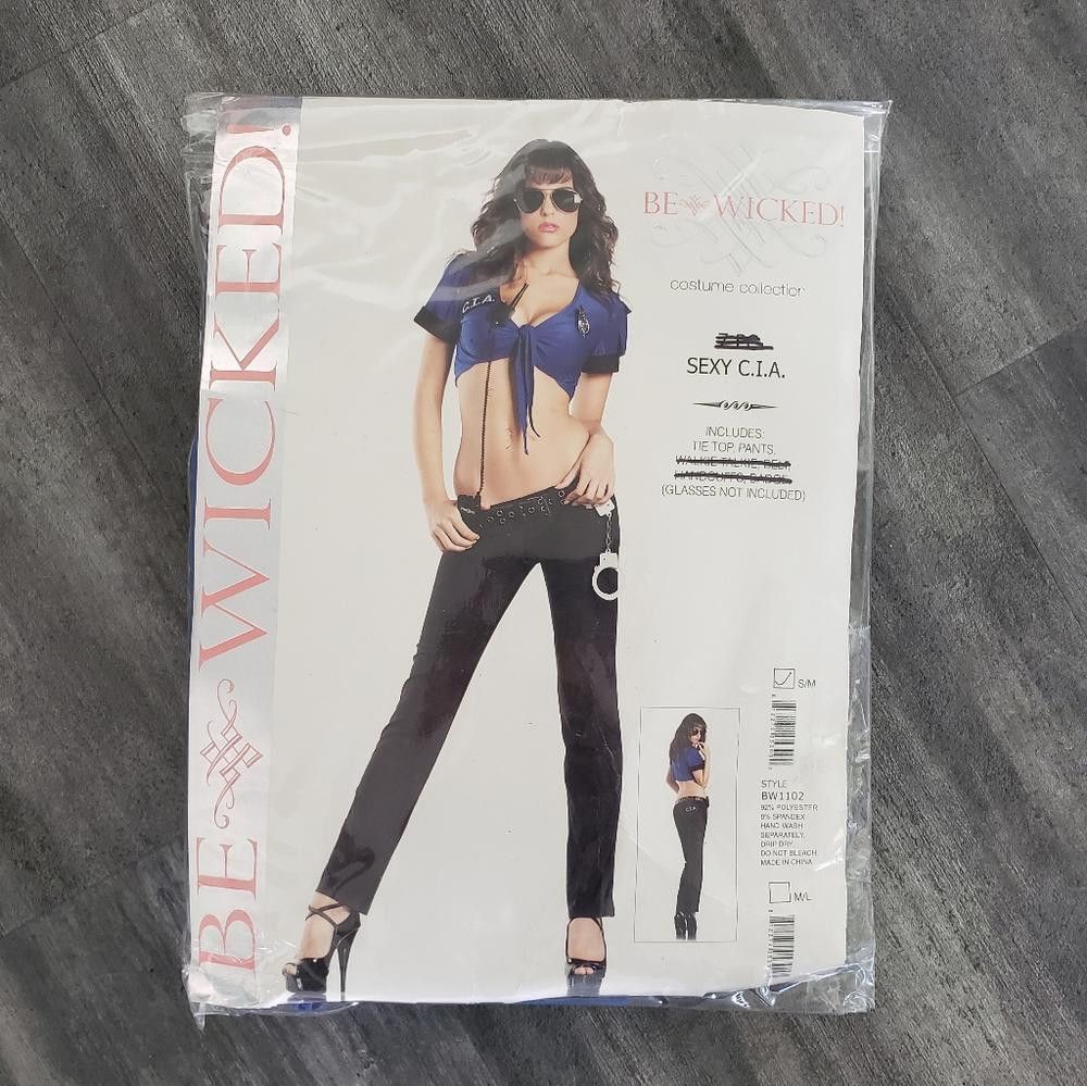 Designer Sexy C.I.A. Operations Adult Costume Size ONE SIZE - 5 Thumbnail