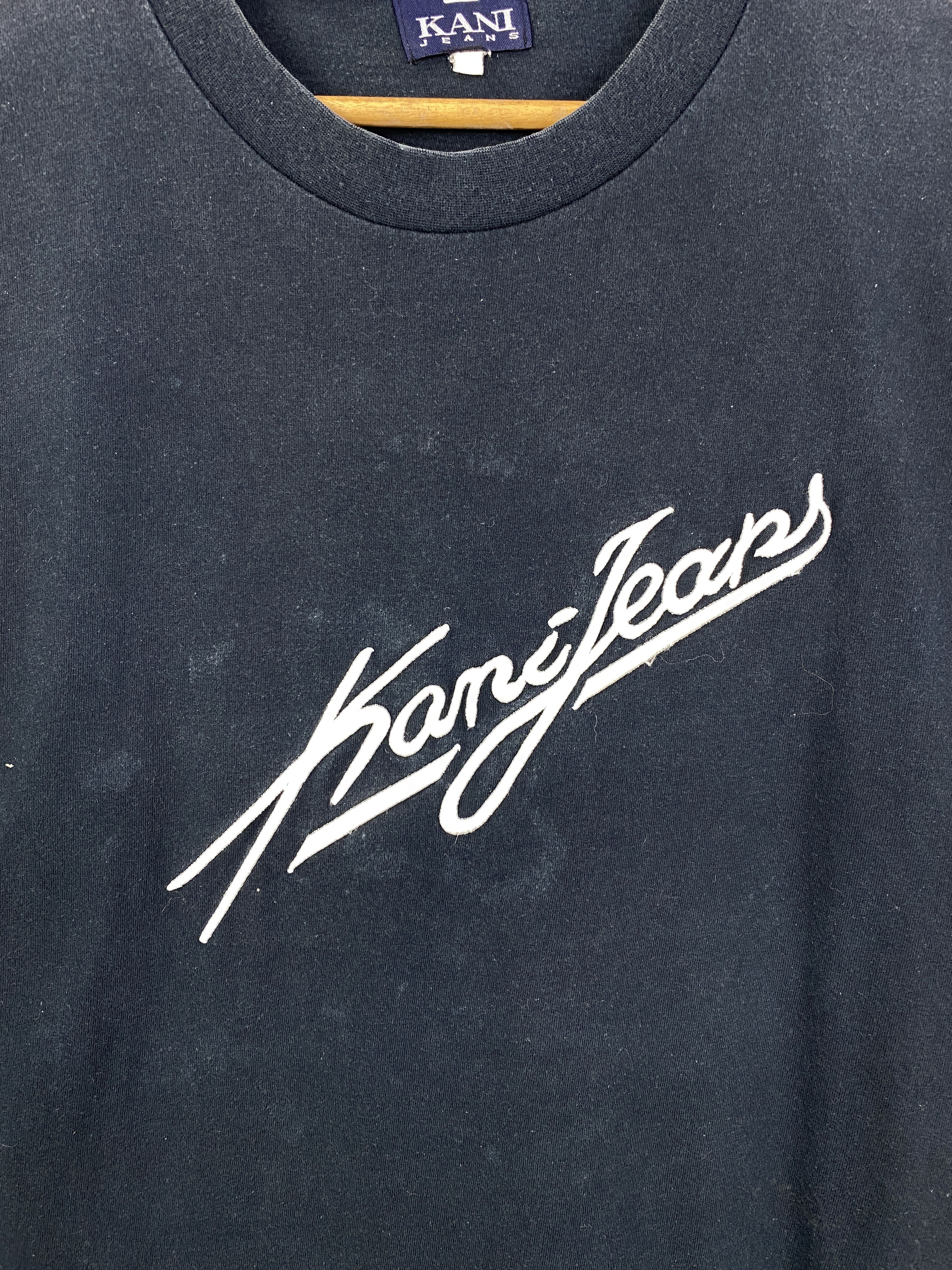 Karl Kani Vintage Karl Kani Jeans Spellout Crewneck Tshirt TA0736 Size US L / EU 52-54 / 3 - 6 Thumbnail