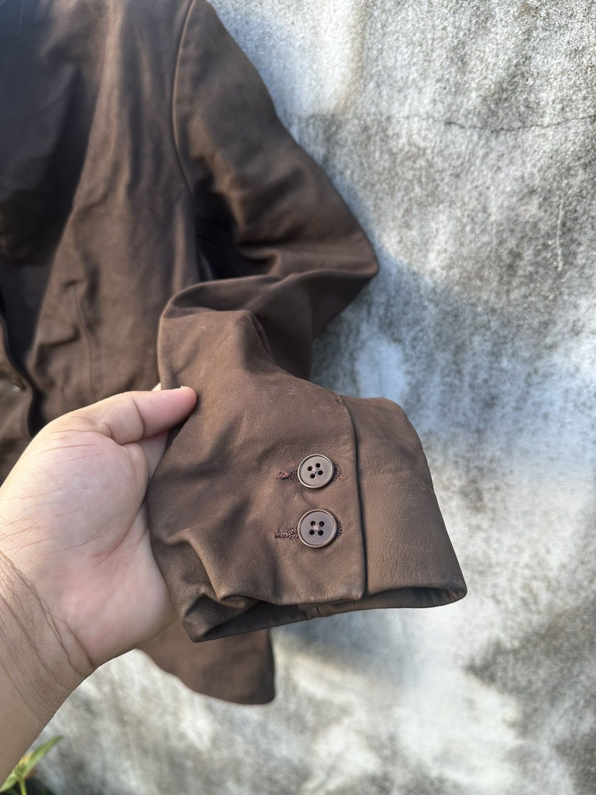 Polo Ralph Lauren Polo Ralph Lauren leather coat Size S / US 4 / IT 40 - 4 Thumbnail