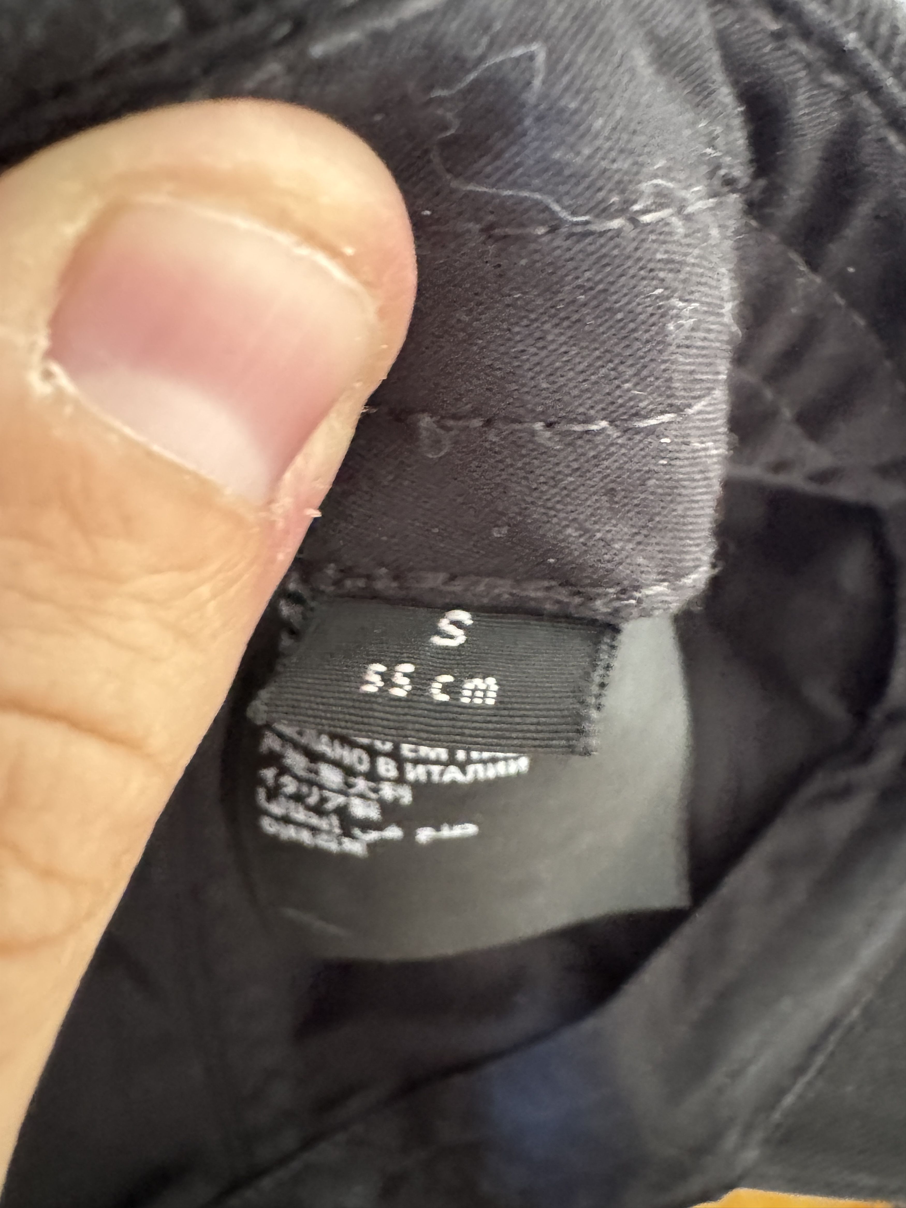 Balenciaga Balenciaga black splatter-effect BB Paris Cap SIZE SMALL Size 26 - 8 Thumbnail