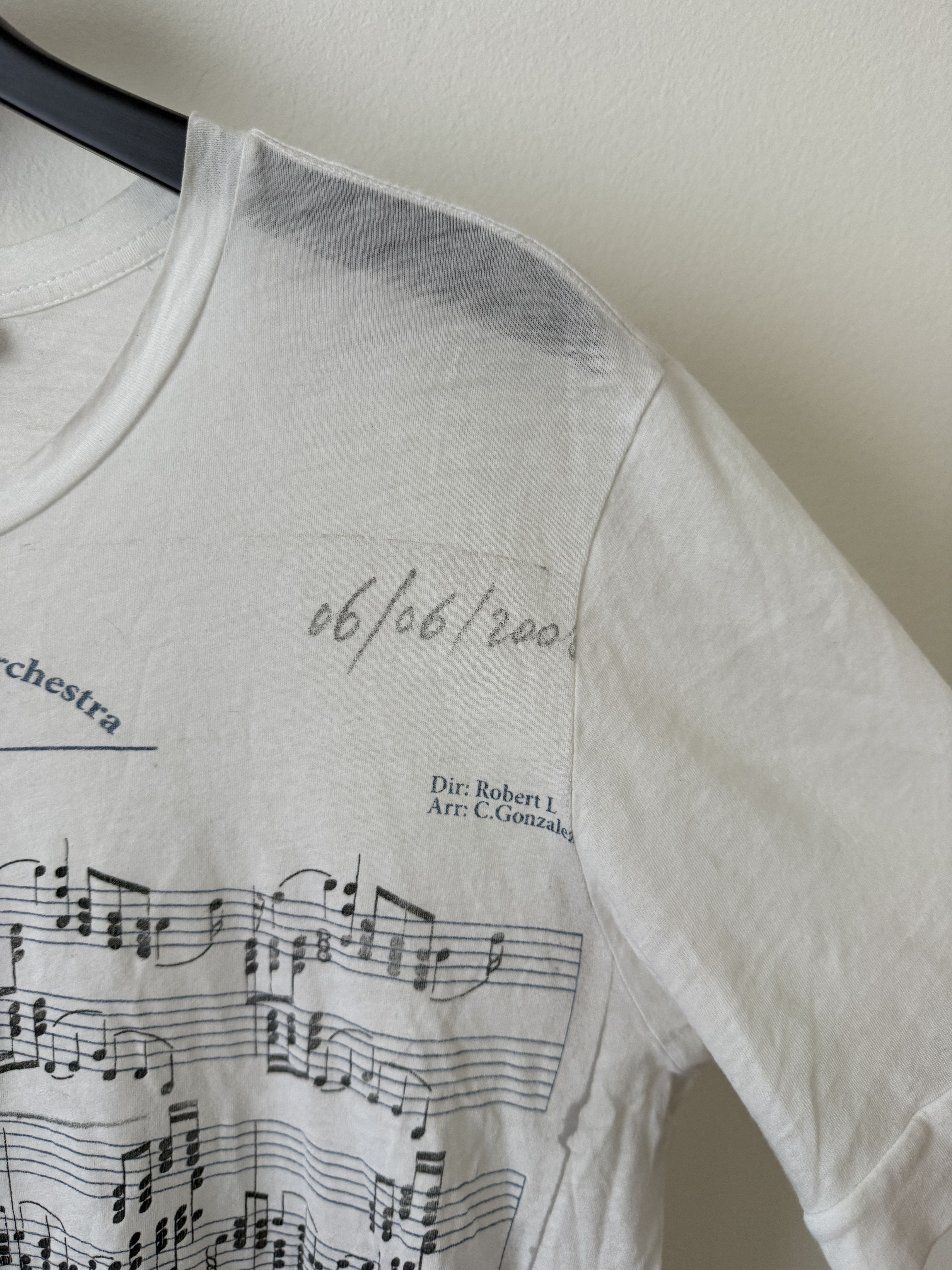 Diesel Black Gold Piano Sheet Music Tee Size US S / EU 44-46 / 1 - 8 Thumbnail