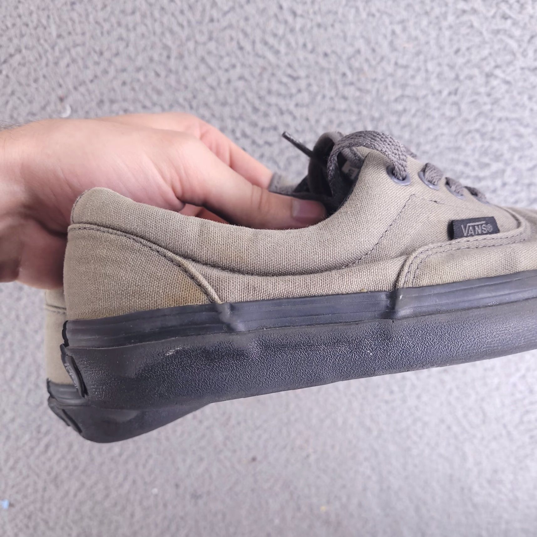 Vans VANS Shoes Womens 7.5 Mens 6 Gray Low Top Canvas Skate Casual Sneakers Size M / US 6-8 / IT 42-44 - 2 Thumbnail