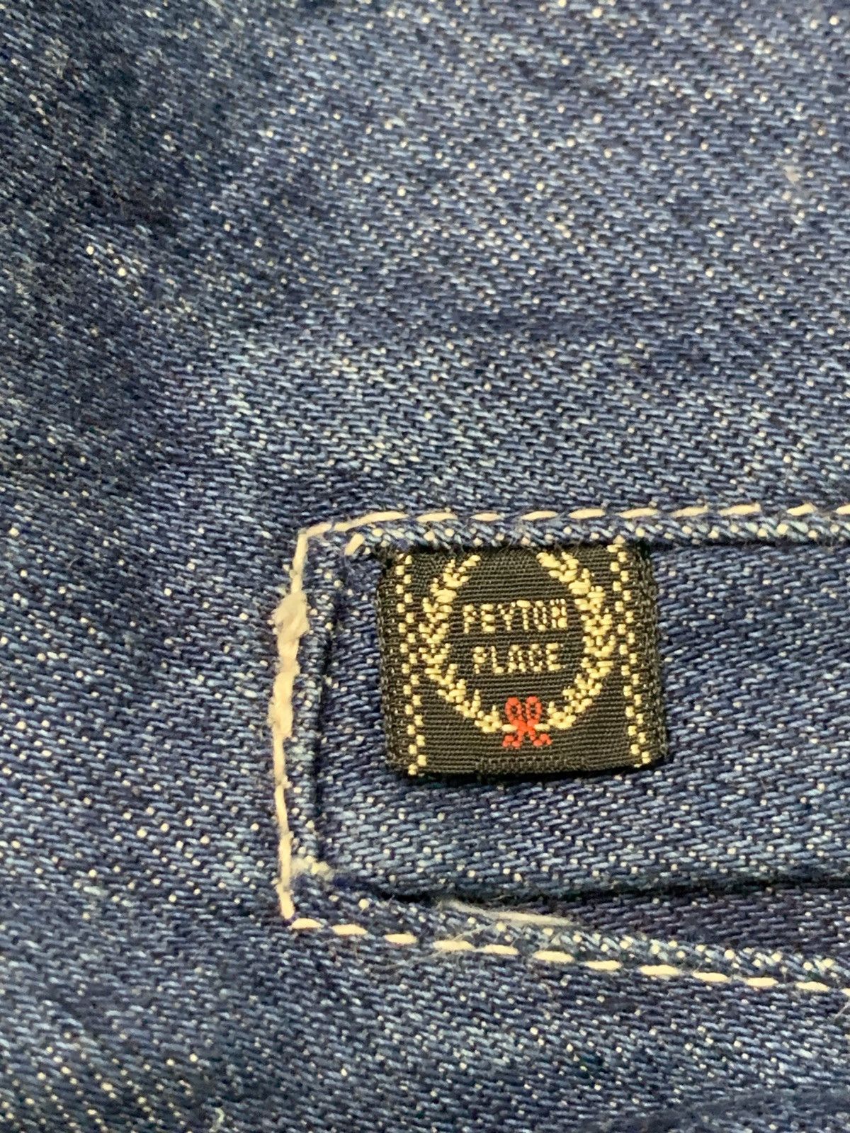 Japanese Brand Rare Design Peyton Place 10th Anniversary Denim Jacket Size XL / US 12-14 / IT 48-50 - 9 Thumbnail
