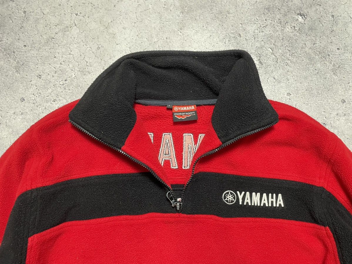Yamaha Vintage Fleece Jacket 1/4 Zip Yamaha Motorsport Racing F1 Size US L / EU 52-54 / 3 - 7 Thumbnail