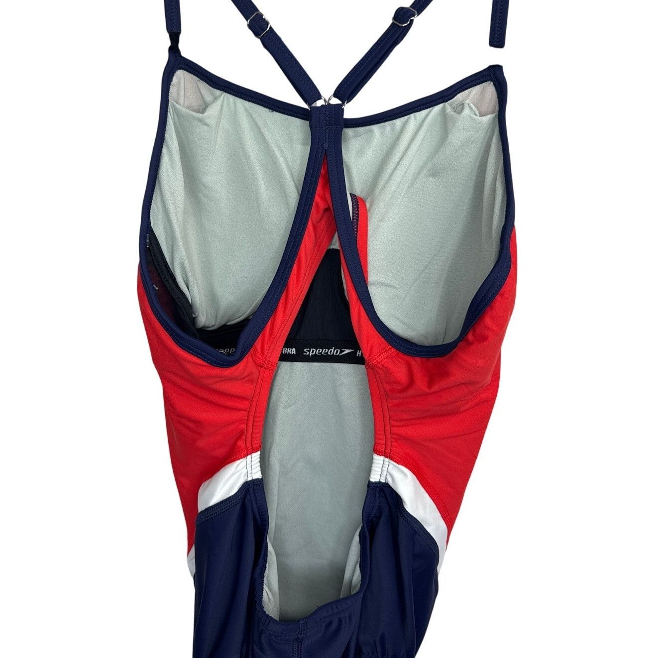 Speedo Speedo One-Piece Quantum Splice Thin Strap High Cut Swimsuit Size XL / US 12-14 / IT 48-50 - 7 Thumbnail