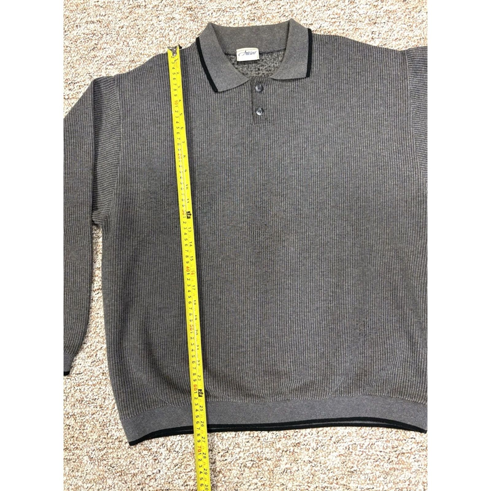 Vintage VINTAGE Artisans Sunschein Designs Sweater Grey Pullover Men’s Size L Shirt Mens 90s Retro Nature Casual Pullover Sweatshirt Size US L / EU 52-54 / 3 - 2 Thumbnail
