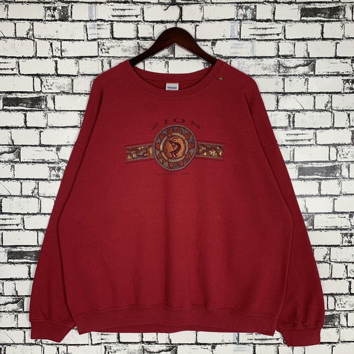 Vintage × Zion Rootswear Vintage Zion National Park Sweatshirt Crewneck Size US XL / EU 56 / 4 - 1 Thumbnail