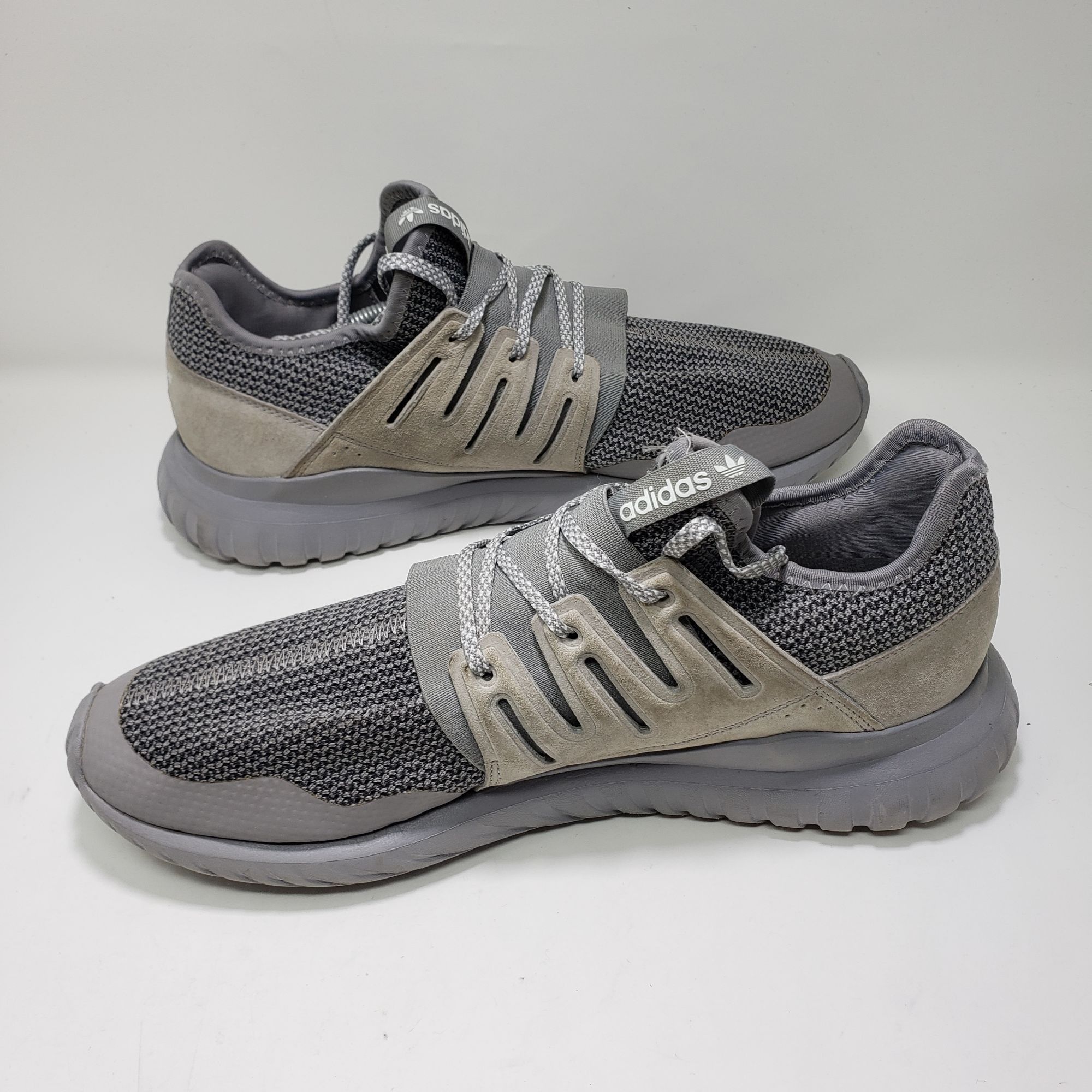 Adidas Adidas Tubular Radial Solid Grey Mens 13 Size US 13 / EU 46 - 8 Thumbnail