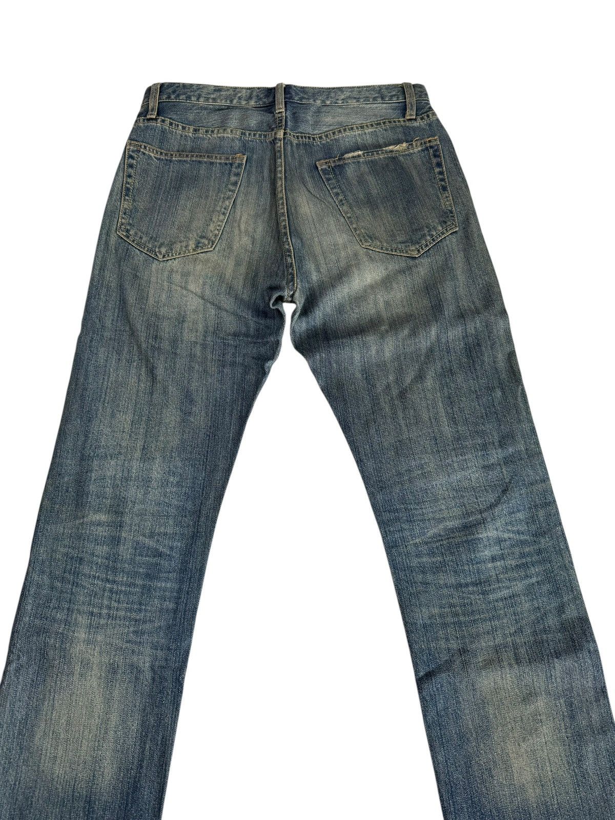 Global Work Vintage Japan Global Work Patchwork Fade Jeans Pants Denim Size US 30 / EU 46 - 17 Thumbnail