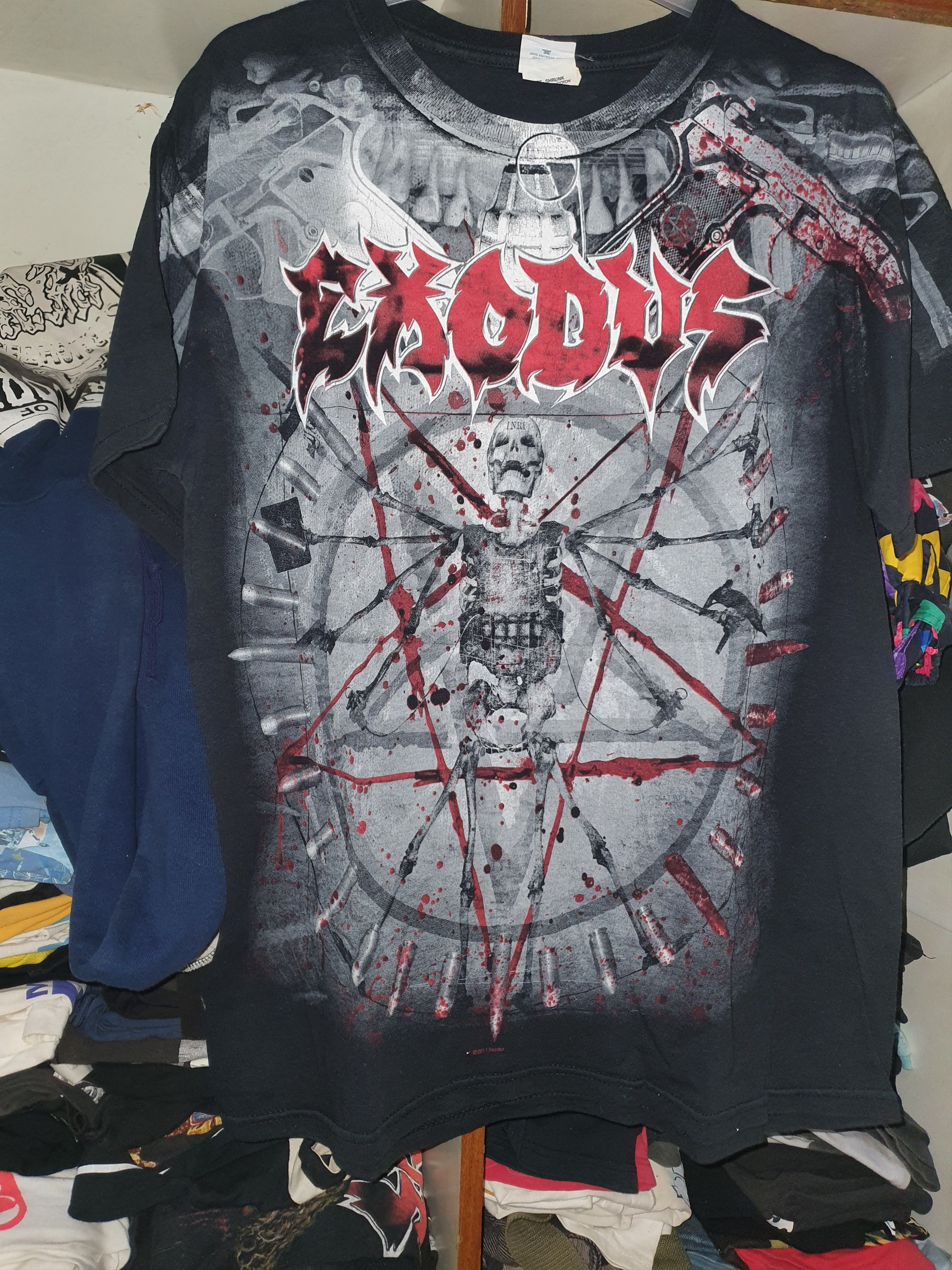 Band Tees 🔥 EXODUS 🔥 M Size US M / EU 48-50 / 2 - 1 Thumbnail