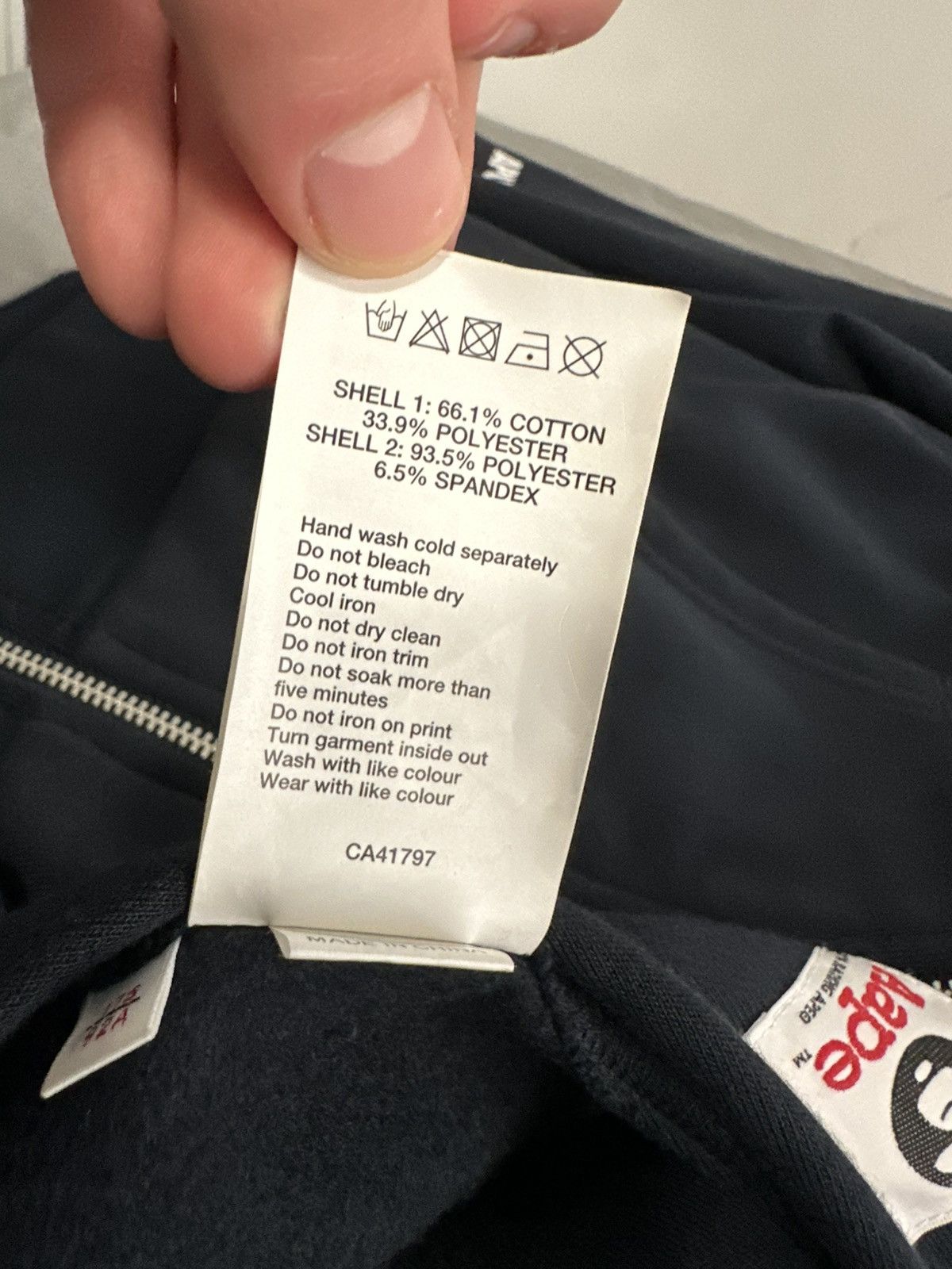 Aape × Bape Aape Reversible Hoodie Size US M / EU 48-50 / 2 - 12 Thumbnail