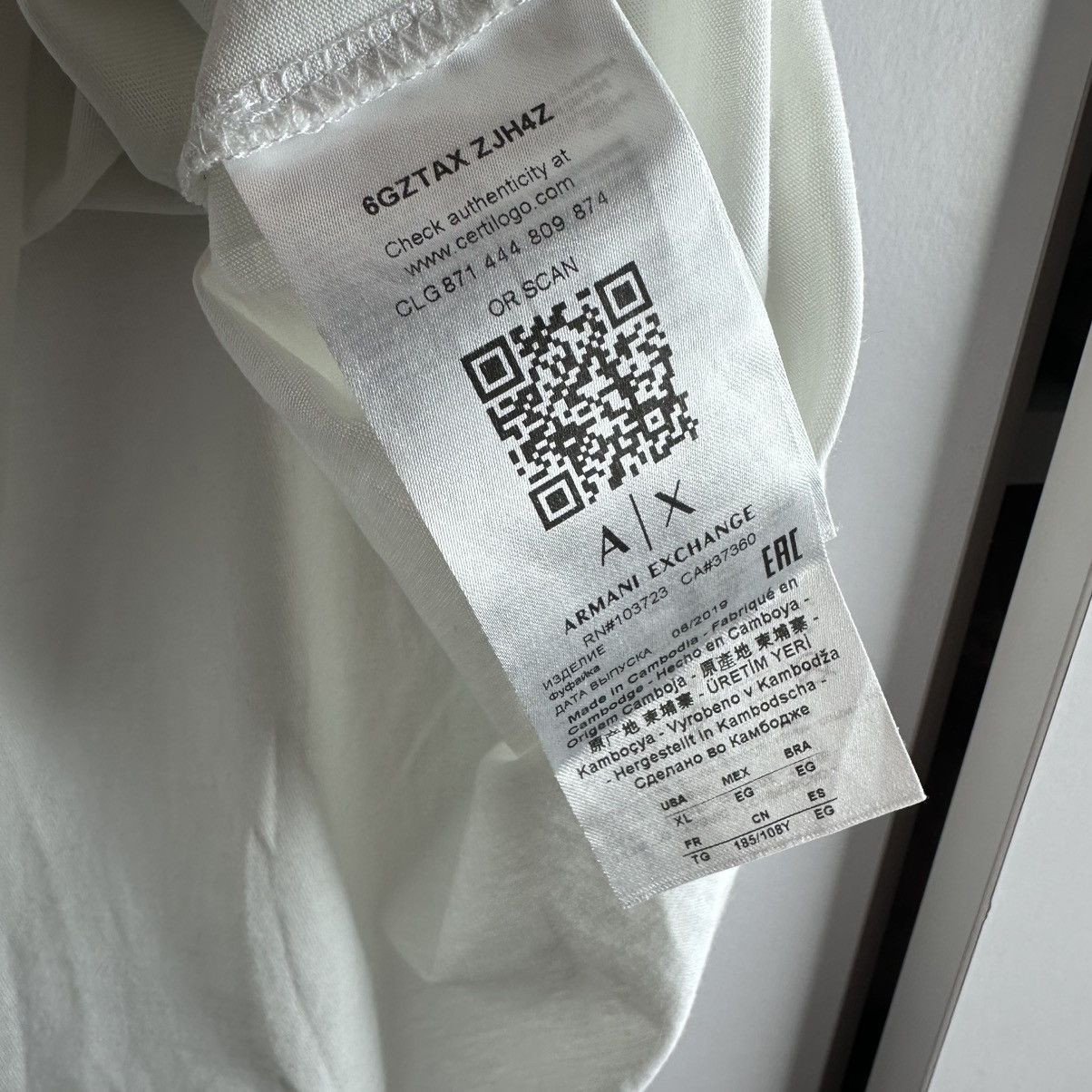 Armani Exchange Armani Exchange T- shirt Size US XL / EU 56 / 4 - 4 Thumbnail