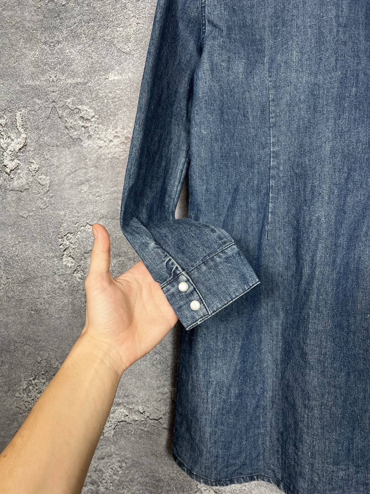 Acne Studios Acne Studios Denim Shirt Dress Size S Size S / US 4 / IT 40 - 14 Thumbnail