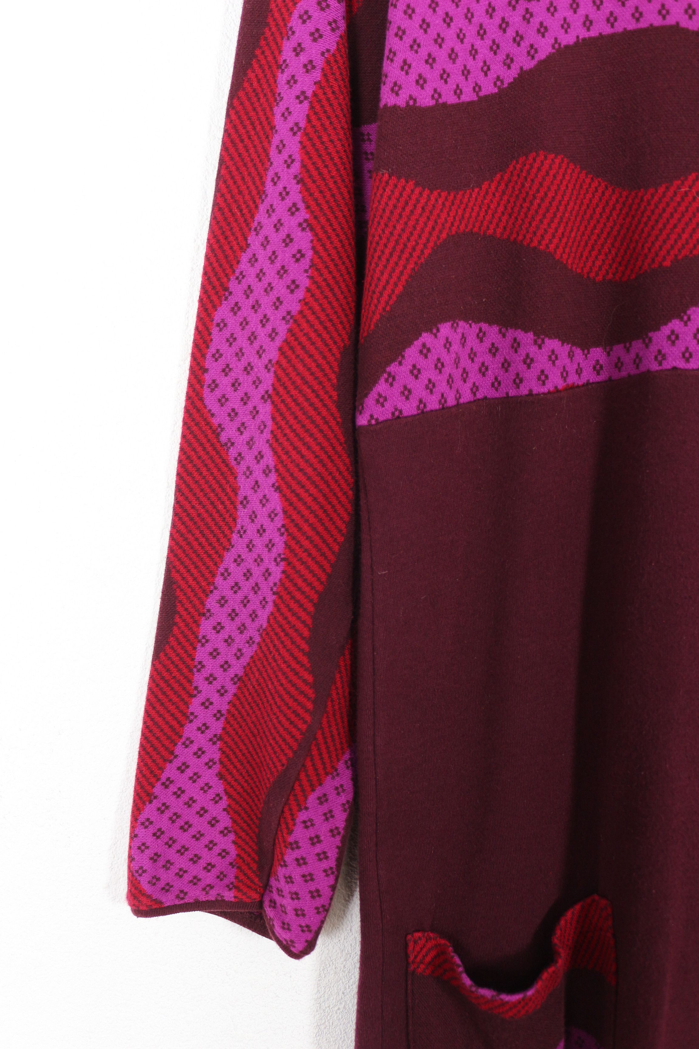Japanese Brand Gudrun Sjoden Avant Garde Y2K Pink Dress NZ Size S / US 4 / IT 40 - 3 Thumbnail