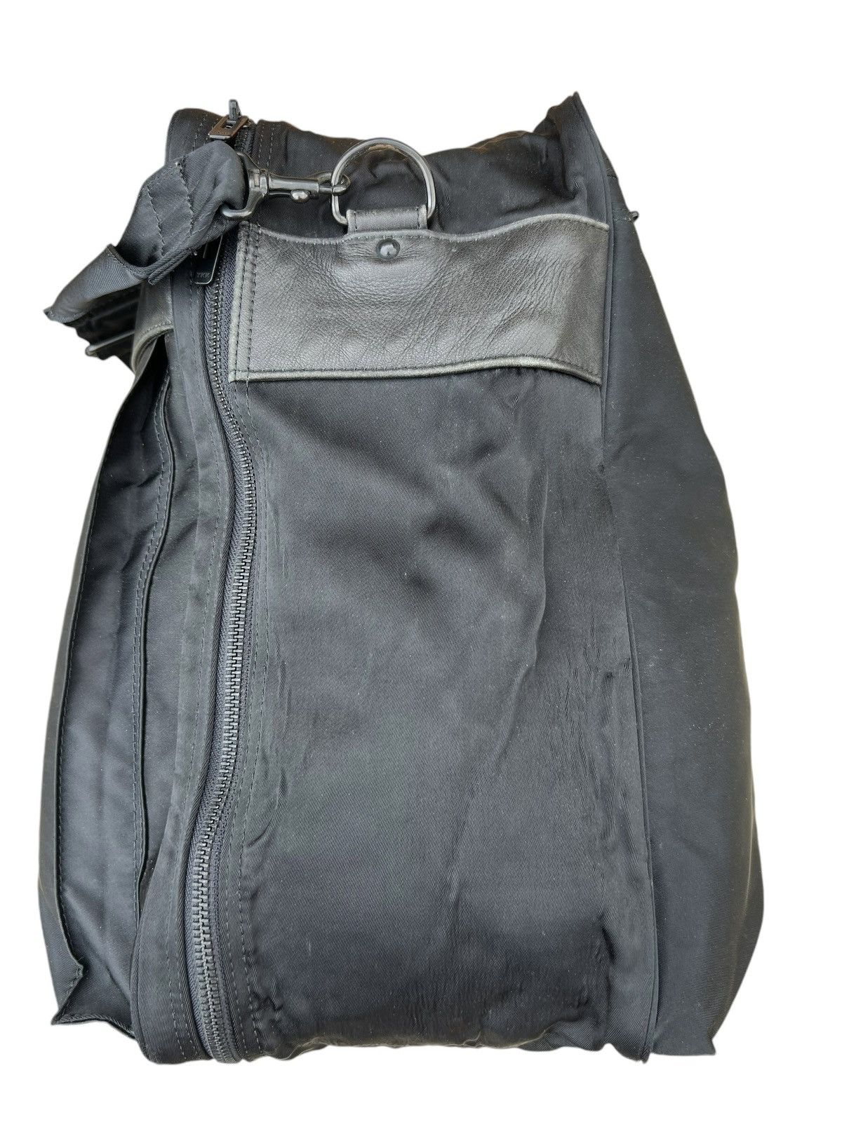Barneys New York Vintage 90s Barneys New York Leather Nylon 2 Way Bag Huge Size ONE SIZE - 14 Thumbnail