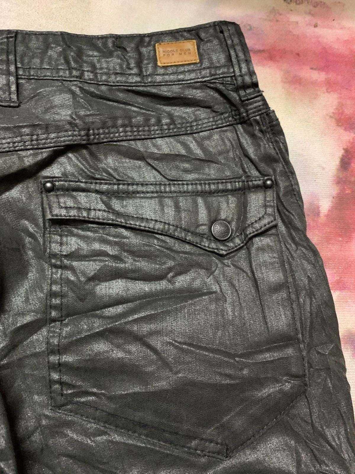 Tornado Mart Japanese Brand Nicole Coated Cargo Apocalypse Cyberpunk Size US 31 - 8 Thumbnail