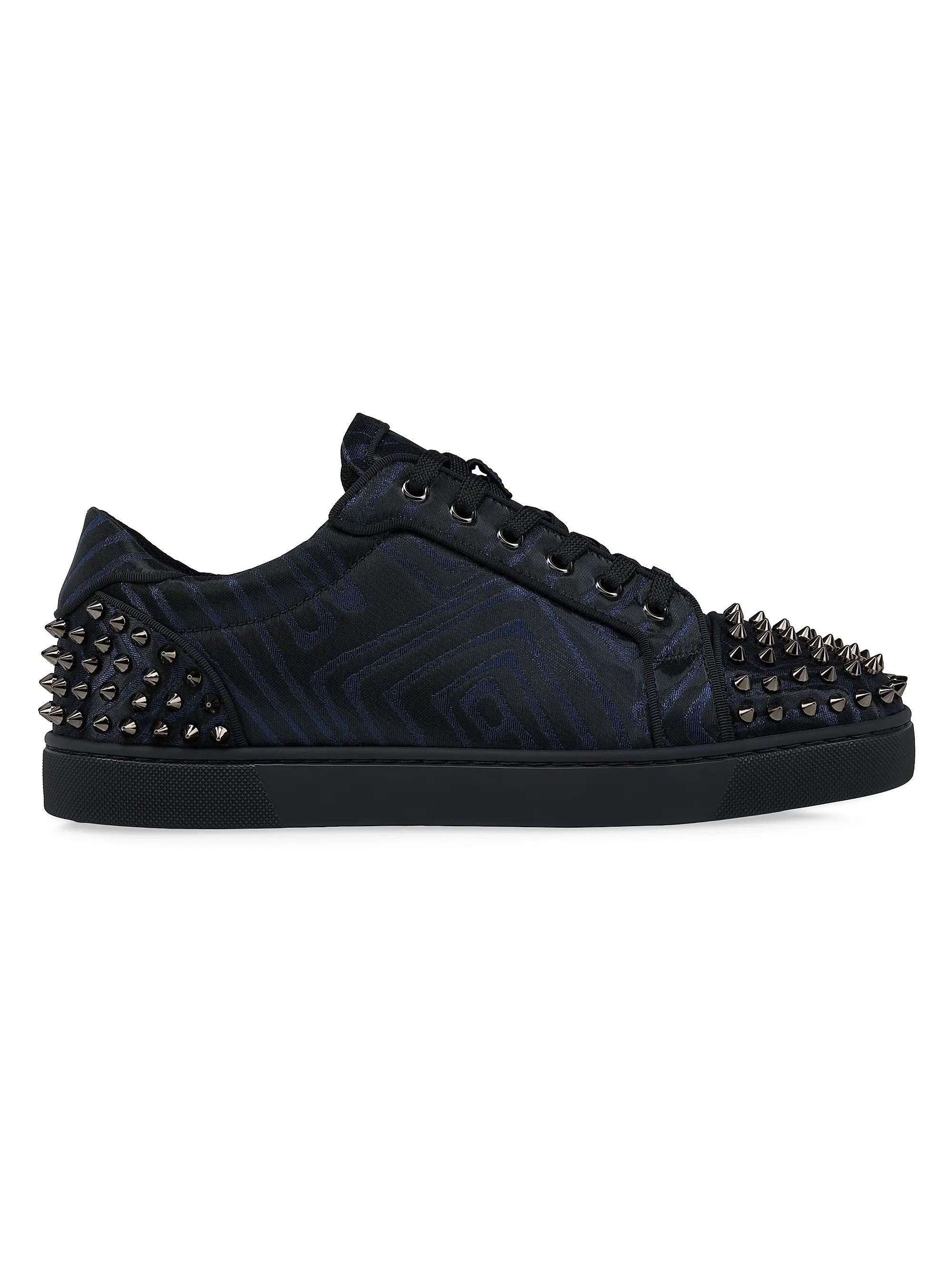 Christian Louboutin os11x0126 Seavaste 2 Sneakers in Black/Navy Size US 9 / EU 42 - 1 Thumbnail
