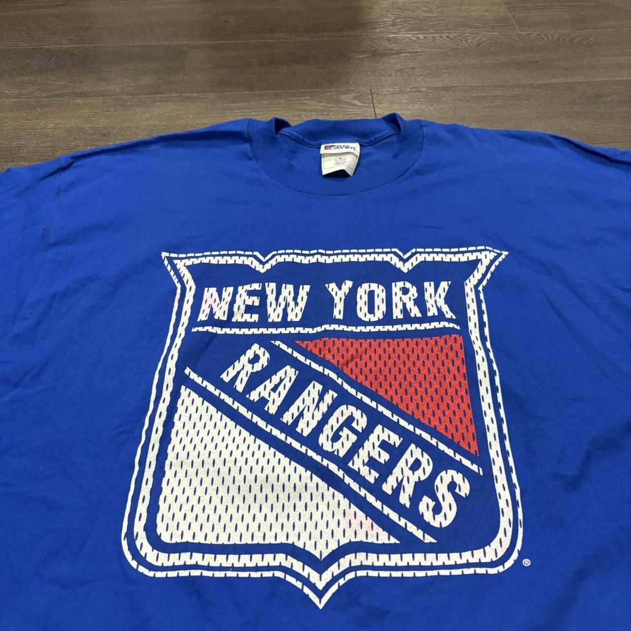 Pro Player Vintage Pro Player New York Rangers Jersey T Shirt 90s Size US XL / EU 56 / 4 - 3 Thumbnail