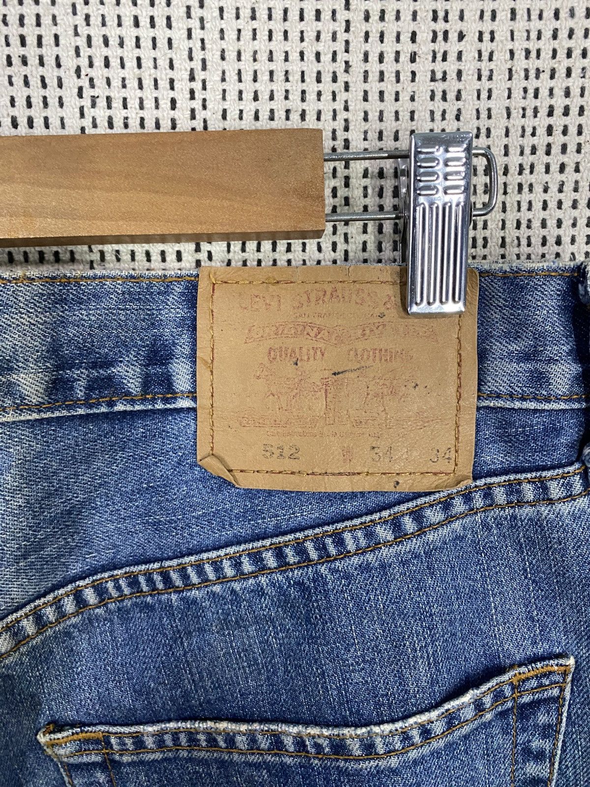 Levi's Vintage 90s levis 512 baggy denim Size US 33 - 6 Thumbnail