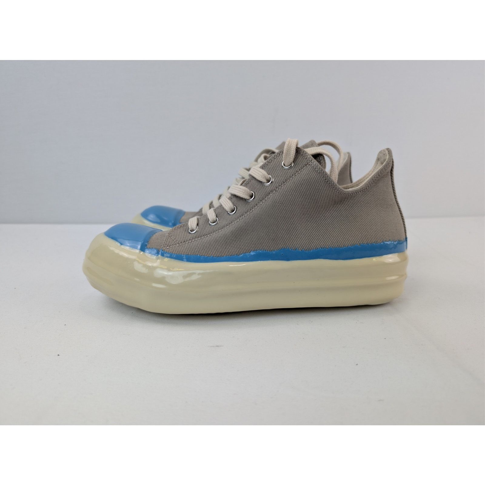 Rick Owens Drkshdw o1rshd1 Concordians low-top sneakers Dirty Pearl Light Blue Size US 8 / EU 41 - 10 Thumbnail