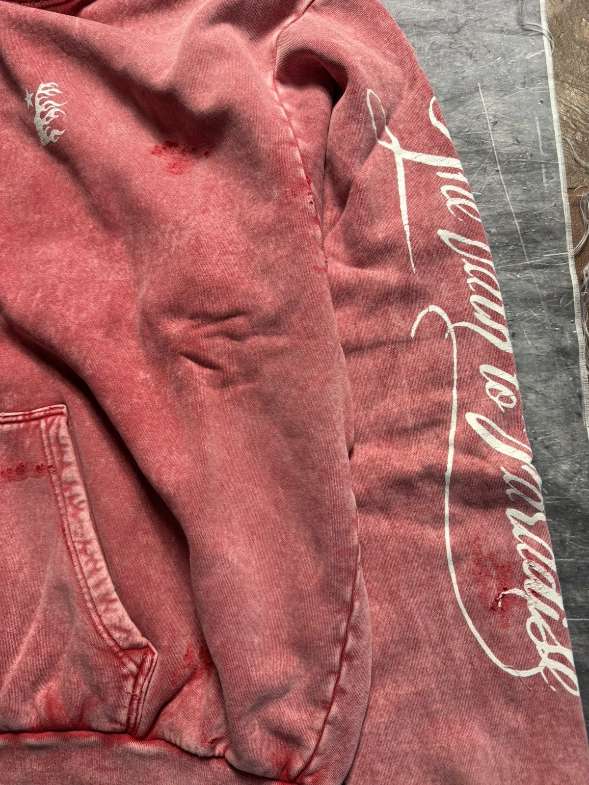 HELLSTAR HELLSTAR Capsule 11 Zip Up Path to Paradise Hoodie in Red Size US XXL / EU 58 / 5 - 4 Thumbnail