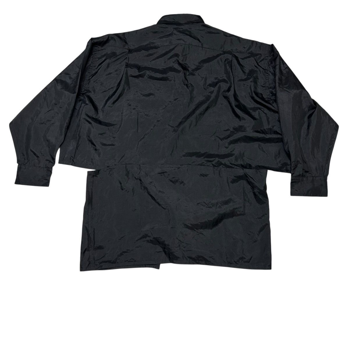Comme des Garcons 562 Comme Des Garcons 90s asymmetry docking shirt vintage Size US L / EU 52-54 / 3 - 3 Thumbnail
