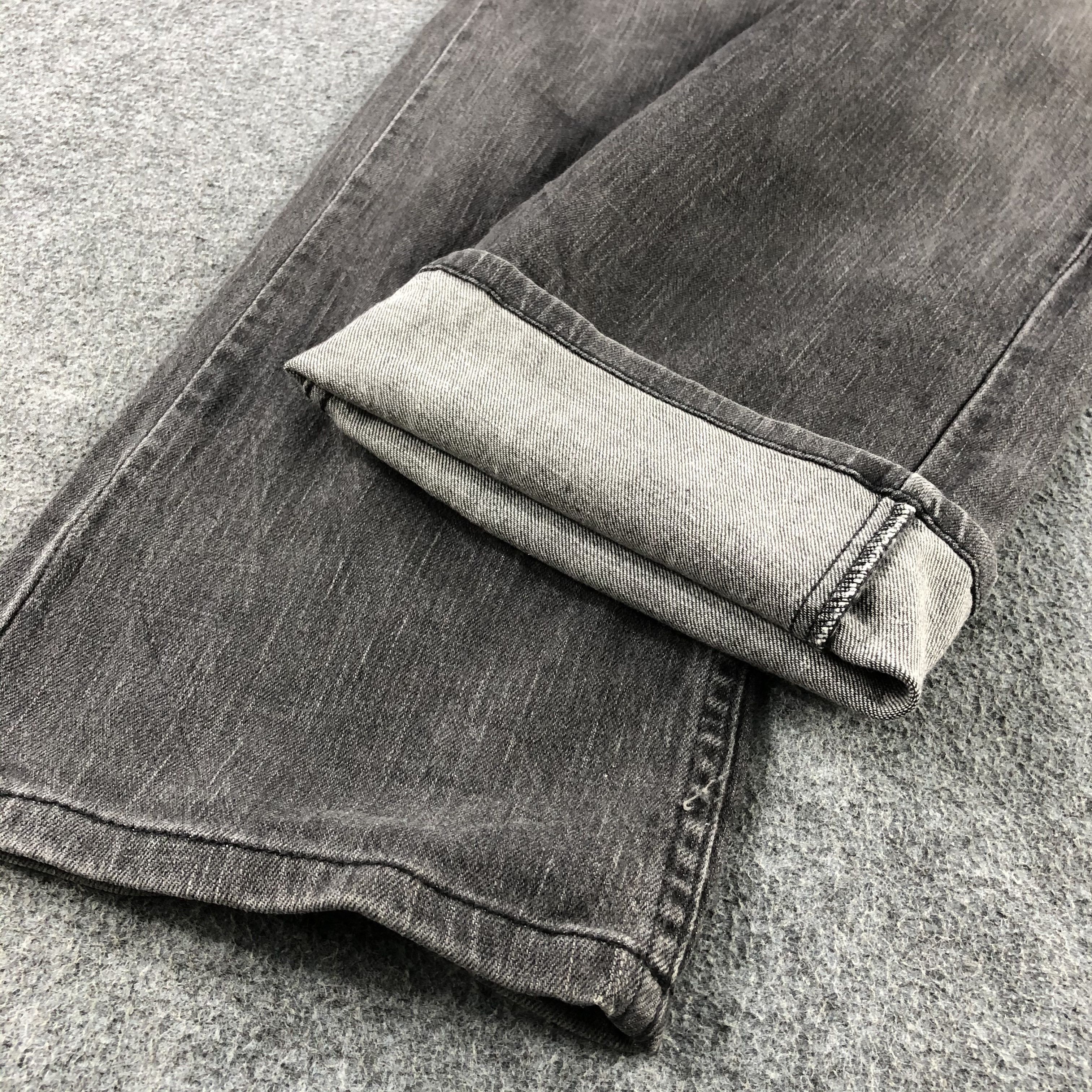 Levi's Vintage Faded Black Levis 514 Jeans-J2428 Size US 34 / EU 50 - 7 Thumbnail