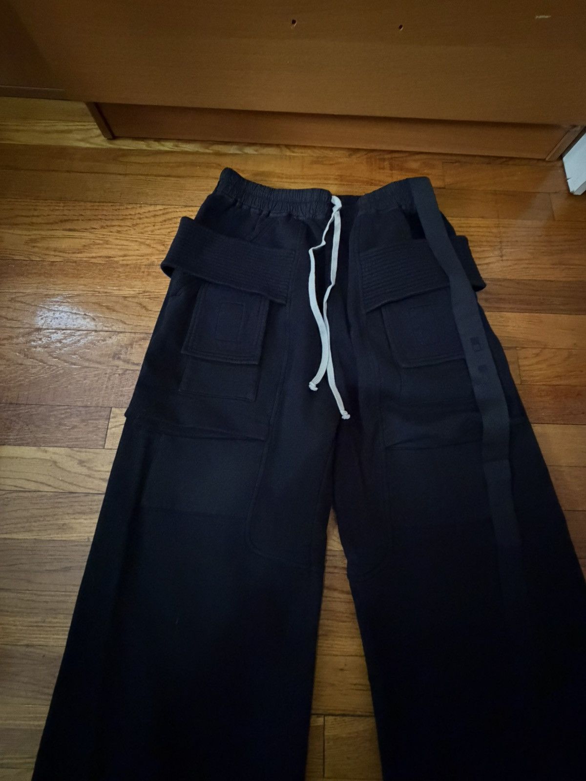 Rick Owens Drkshdw Rick Owens Drkshdw cotton jersey cargo pants size Small Size US 30 / EU 46 - 10 Thumbnail