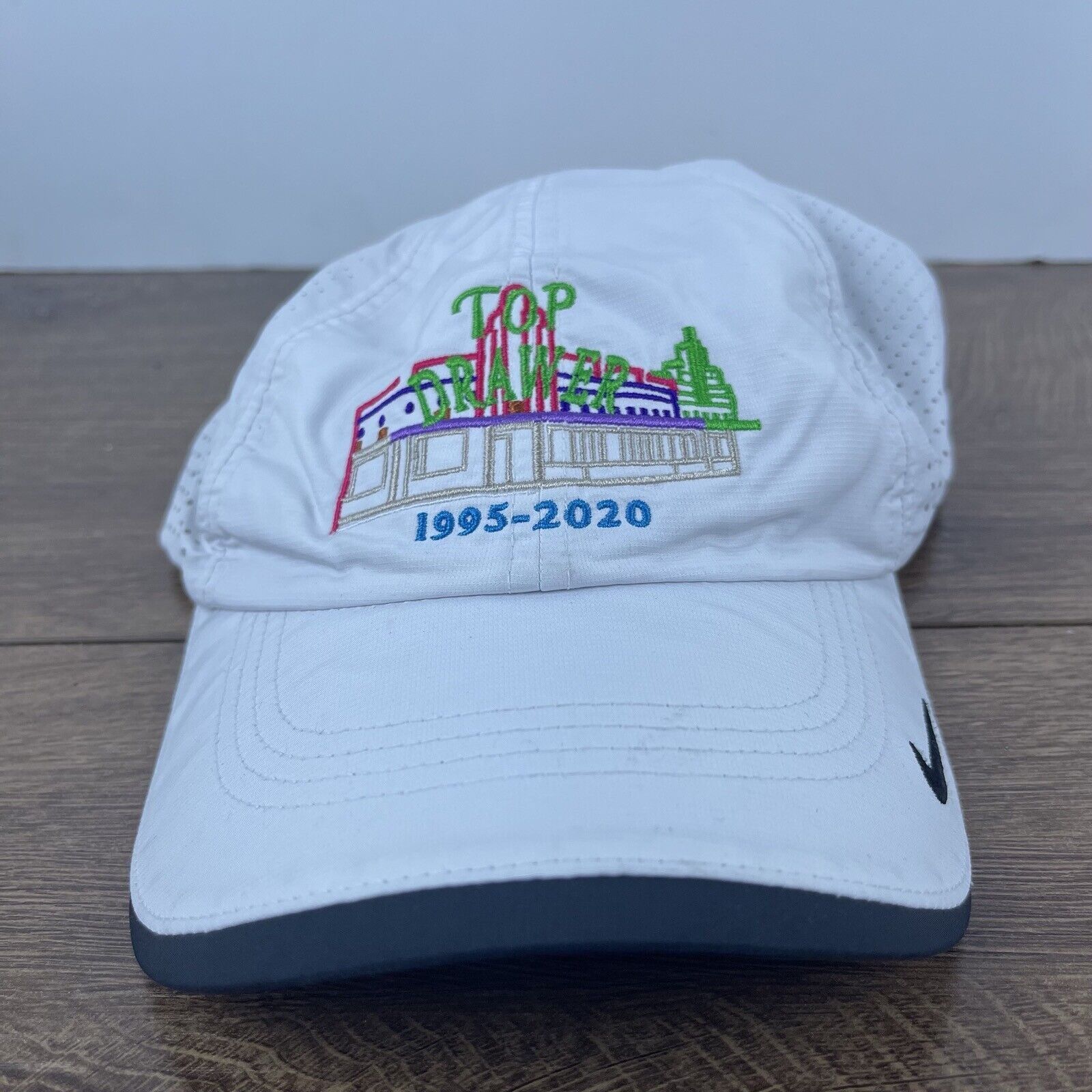 Nike Top Drawer Hat Nike 1995 2020 Hat White Adjustable Hat White Size ONE SIZE - 1 Thumbnail