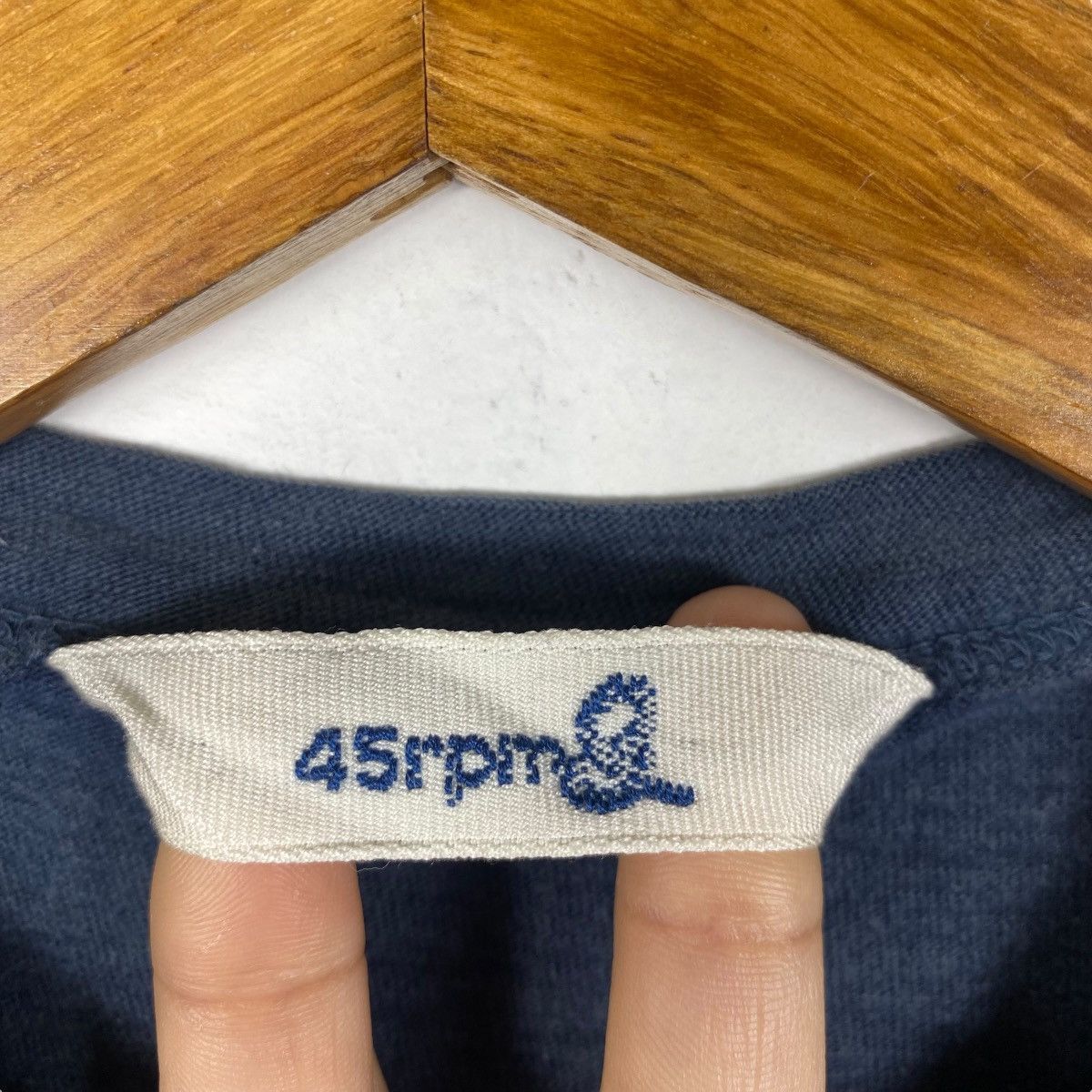 45rpm 45 RPM Pipeline Ride On Size Natural Indigo Graphic Tee Size US S / EU 44-46 / 1 - 5 Thumbnail