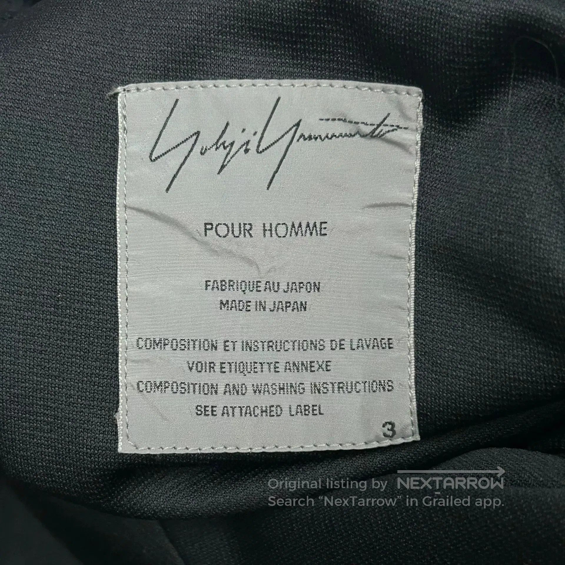 Yohji Yamamoto yohji yamamoto black digital embroidery suit. Size US M / EU 48-50 / 2 - 7 Thumbnail