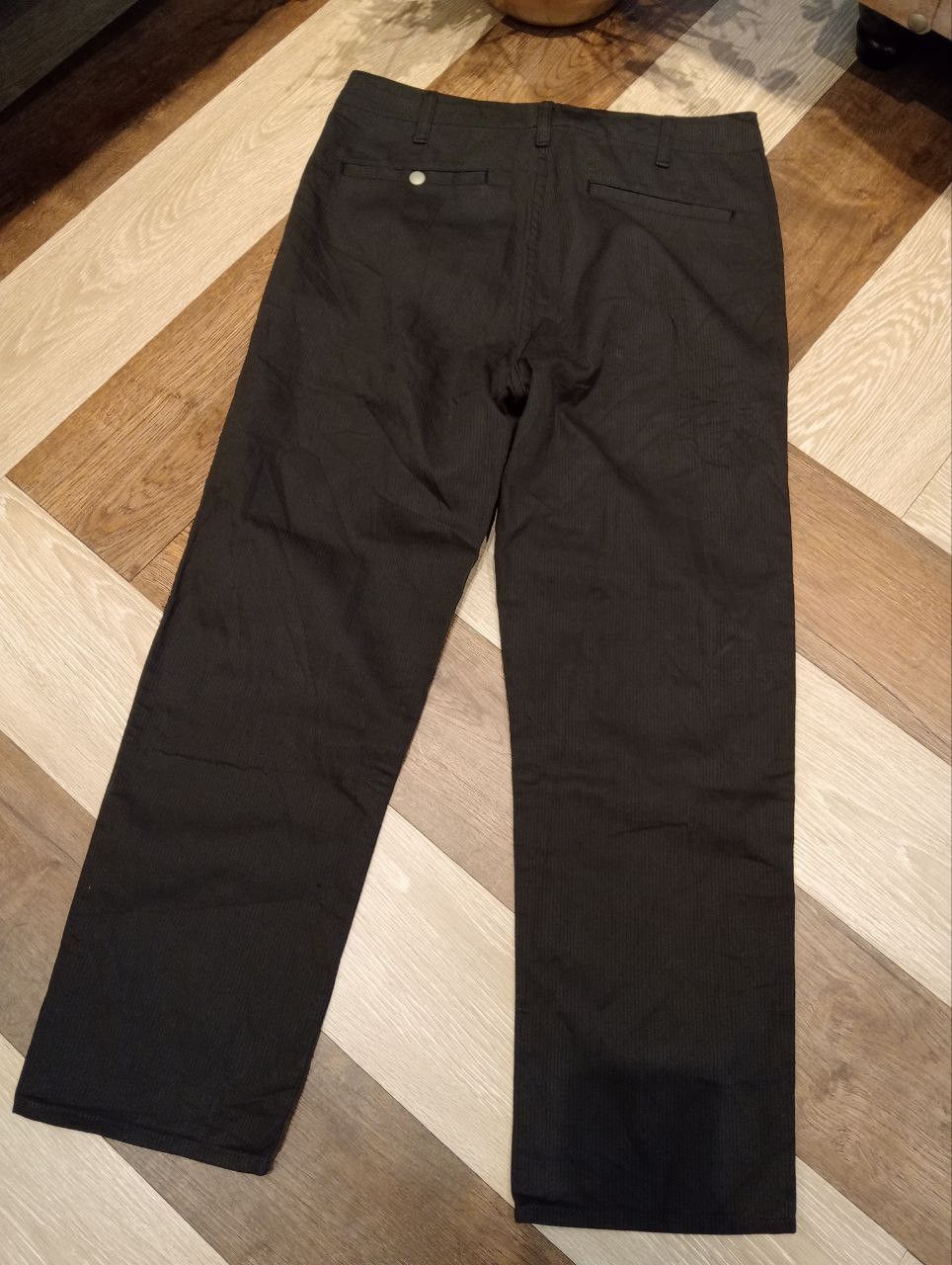 Monitaly MONITALY VINTAGE COTTON PANTS - SIZE 30 BLACK Size US 30 / EU 46 - 9 Thumbnail
