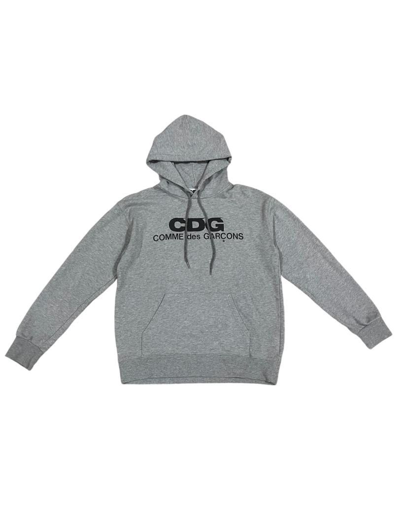 CDG by Comme des Garcons AD2019 Comme Des Garcons CDG Grey Hoodie Size US XL / EU 56 / 4 - 1 Thumbnail