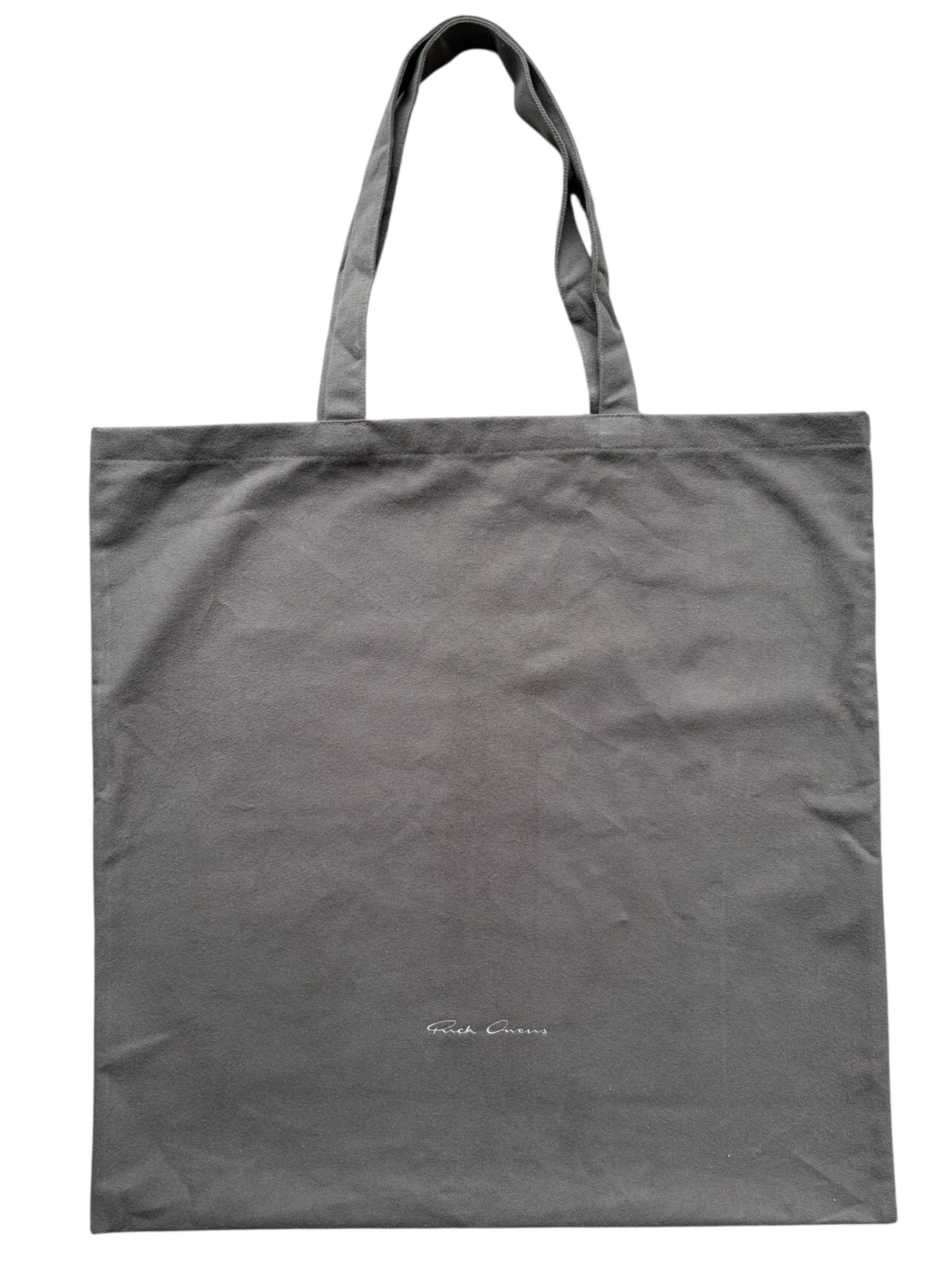 Rick Owens Rick Owens Brown & White Embroidered Extra-Large Tote Bag Size ONE SIZE - 2 Thumbnail