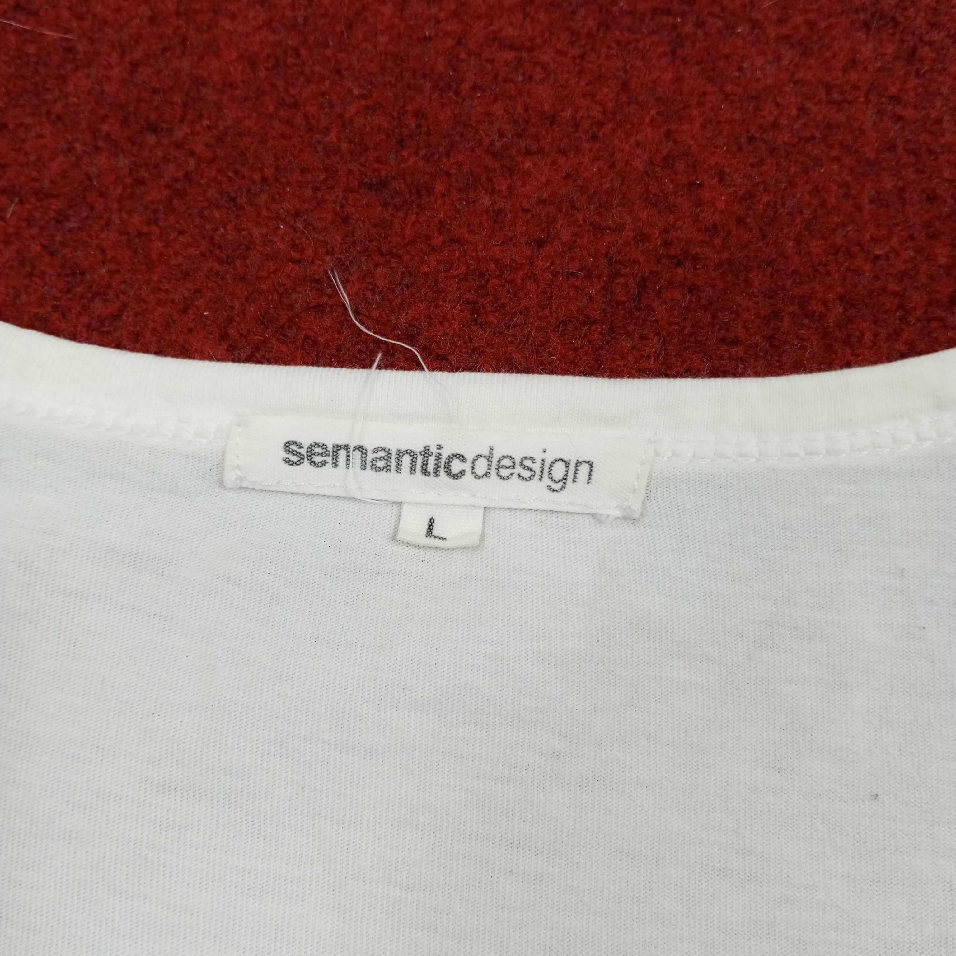 Vintage × semanticdesign Sematic Design Phototees Style Tshirt Size M / US 6-8 / IT 42-44 - 5 Thumbnail