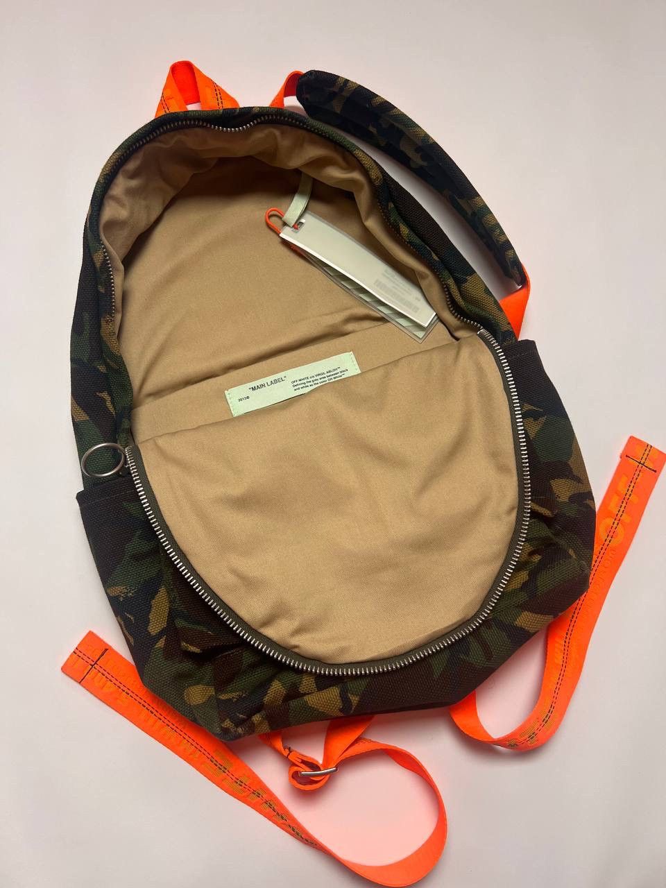 Off-White NWT🏷️ Off-White Multicolour Camouflage Backpack Size ONE SIZE - 9 Thumbnail