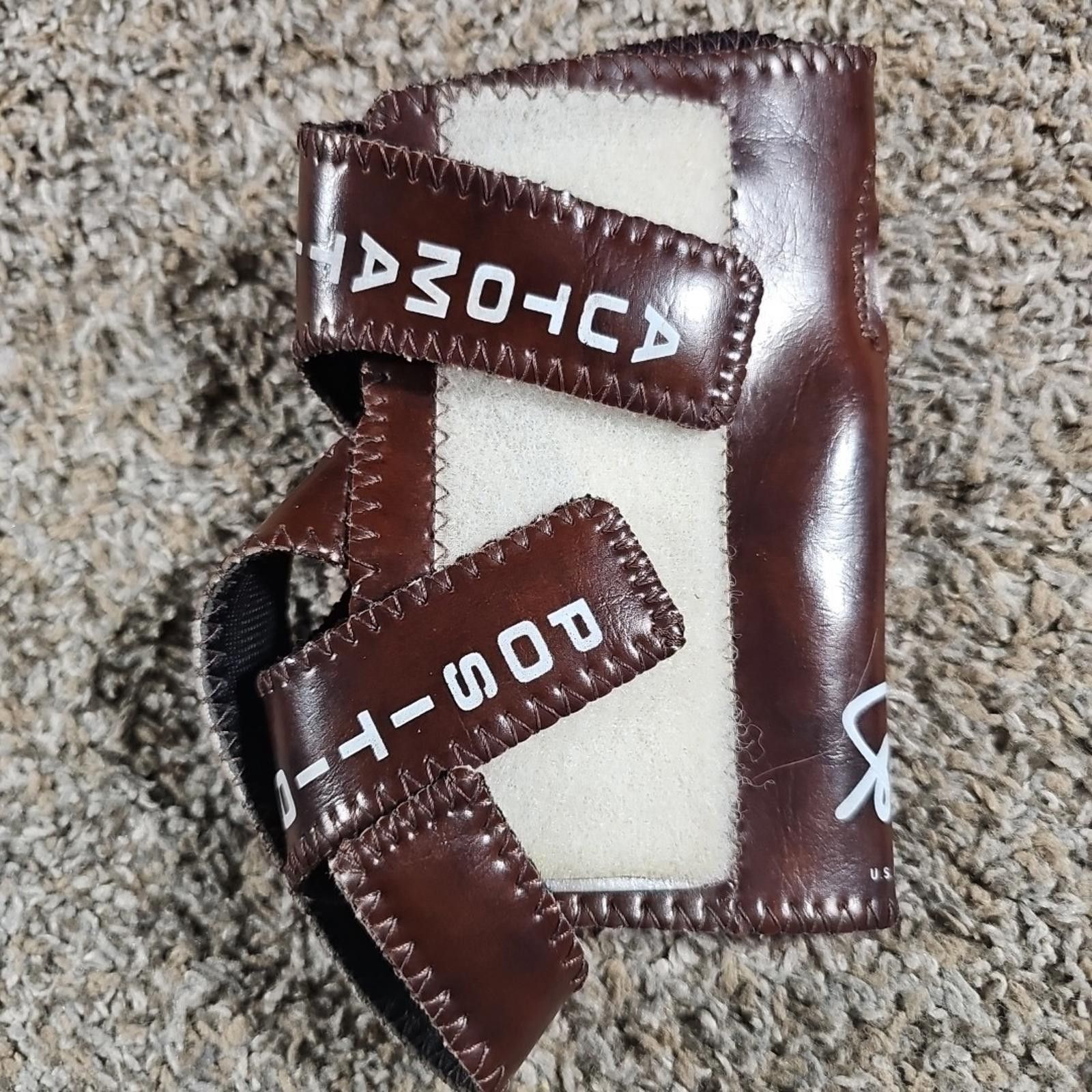 Other Robbys Original Positioner Bowling Glove Leather L Left Hand Size ONE SIZE - 3 Thumbnail
