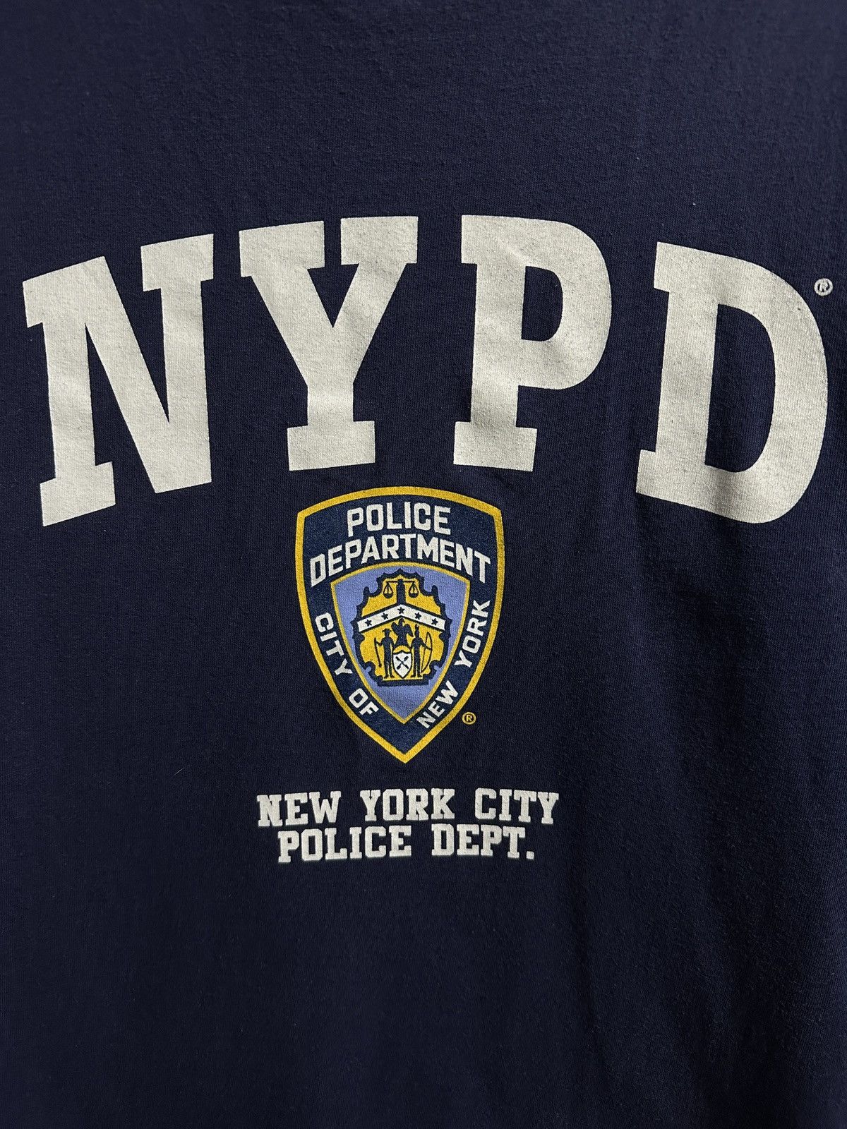 Vintage Rare Vintage T-Shirt NYPD New York City Police Dept 2009. Size US M / EU 48-50 / 2 - 2 Thumbnail
