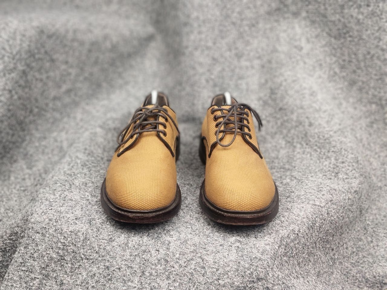 YMC You Must Create Design YMS Lace-up Canvas derby Brogue Shoes Size US 9 / EU 42 - 5 Thumbnail