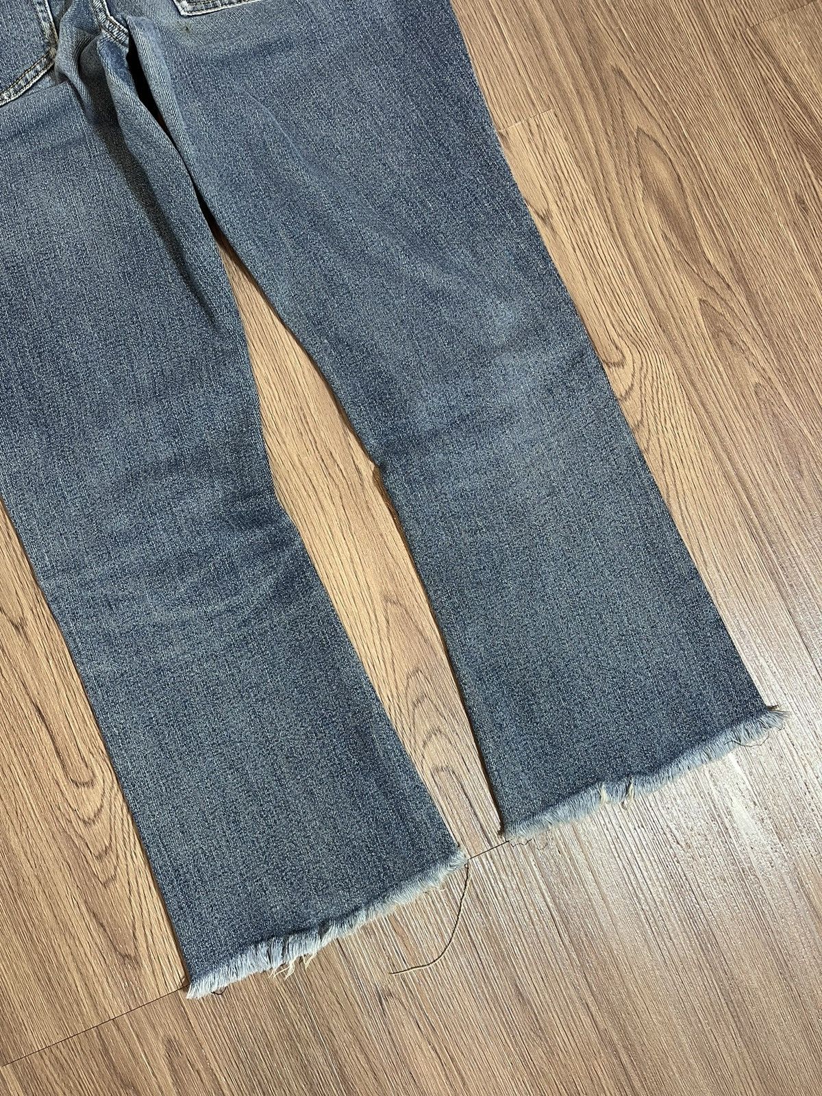 RRL Ralph Lauren × Vintage Washed vintage lauren by ralph lauren studded flare denim Size US 29 - 8 Thumbnail